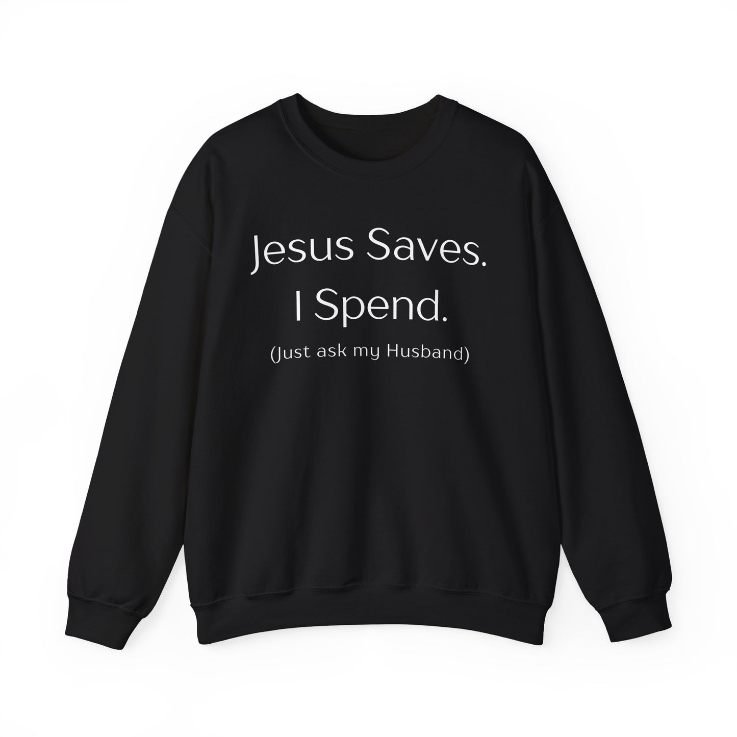 Jesus Saves Crewneck Sweatshirt