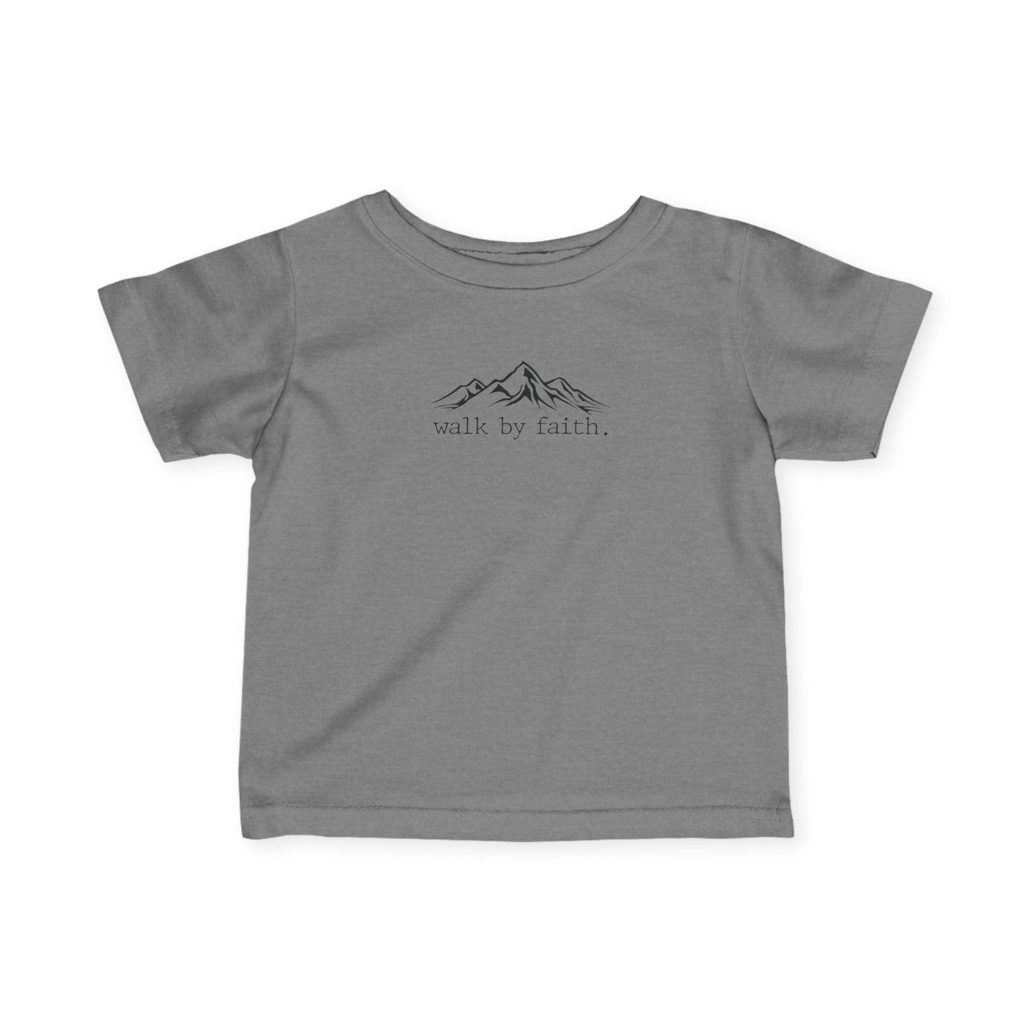 Walk by Faith Baby Tee