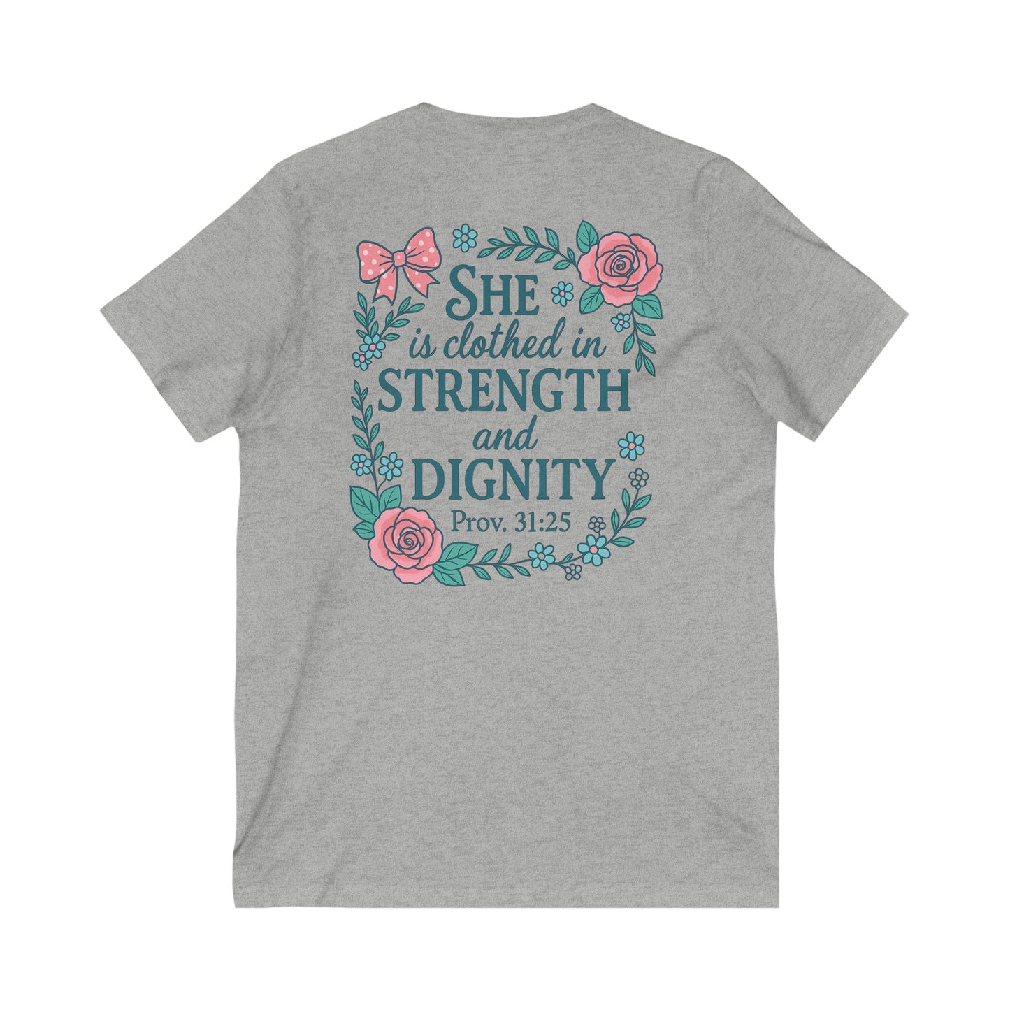 Proverbs 31:25 V-Neck