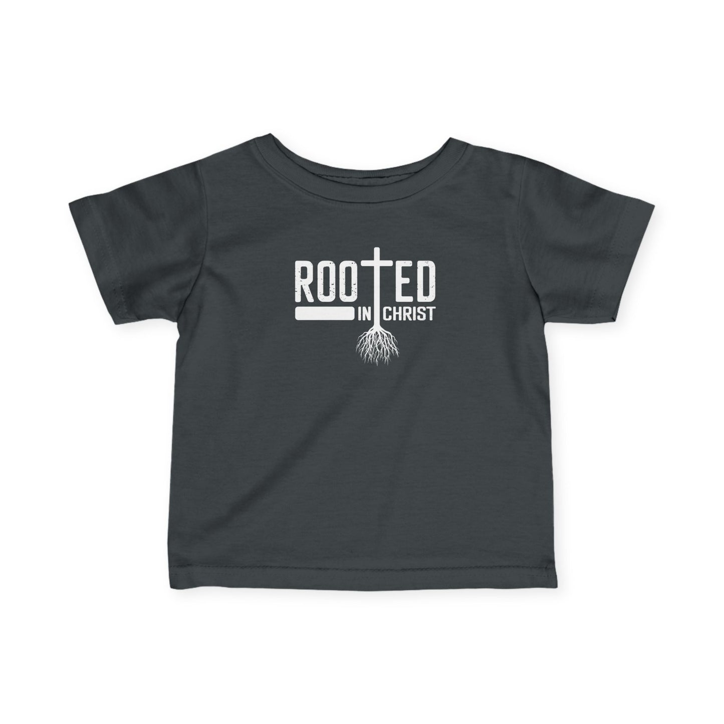 Rooted in Christ Baby Tee
