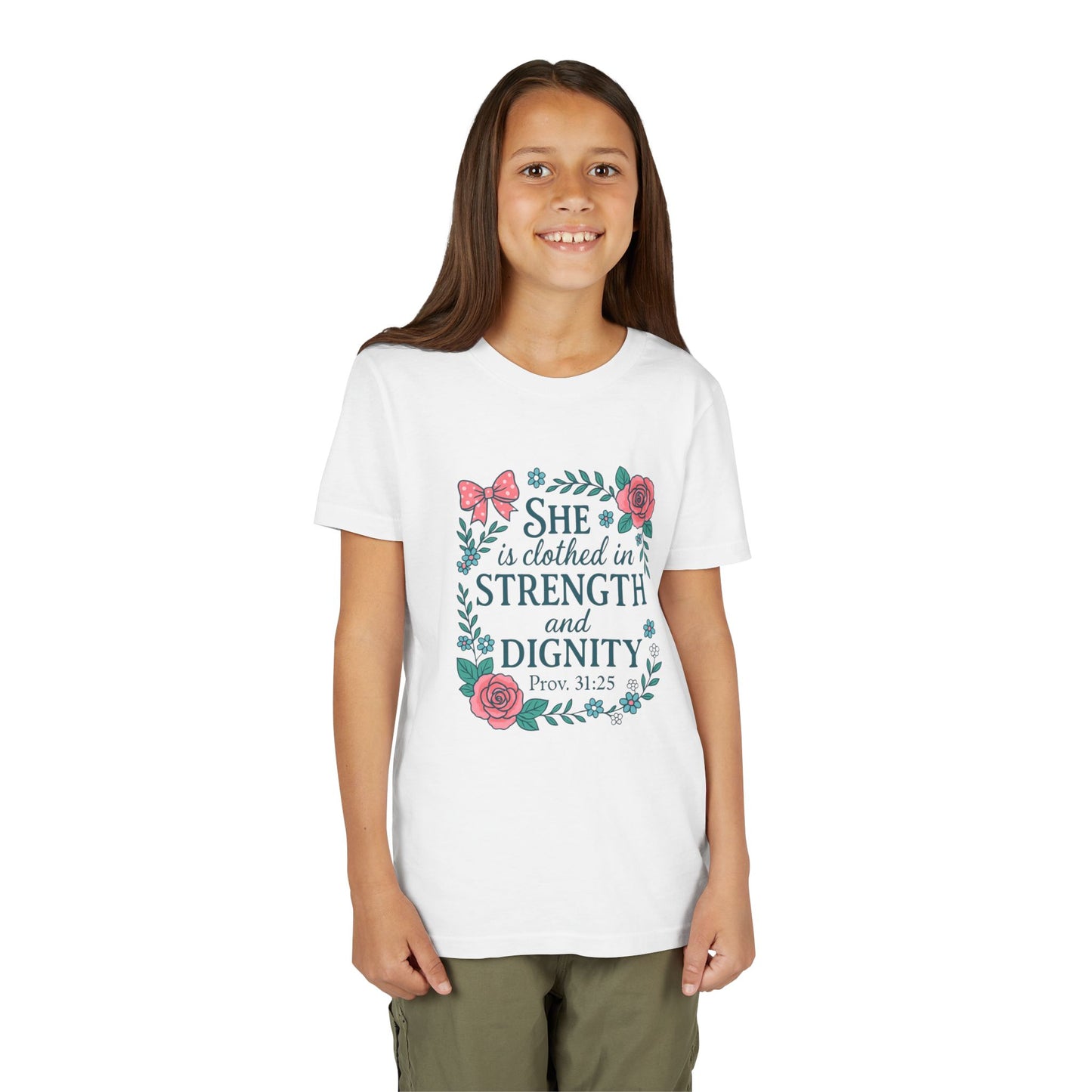 Proverbs 31:25 Youth Tee