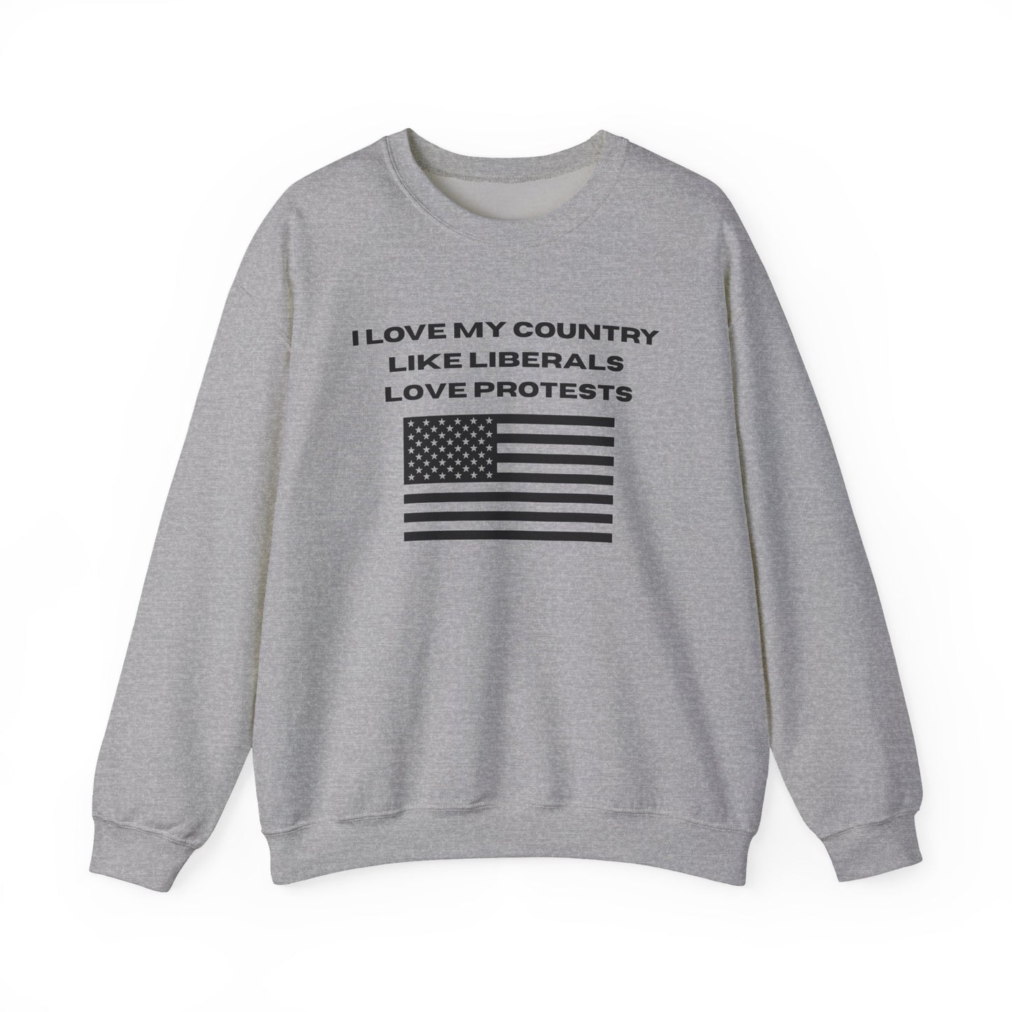 I Love My Country Crewneck Sweatshirt