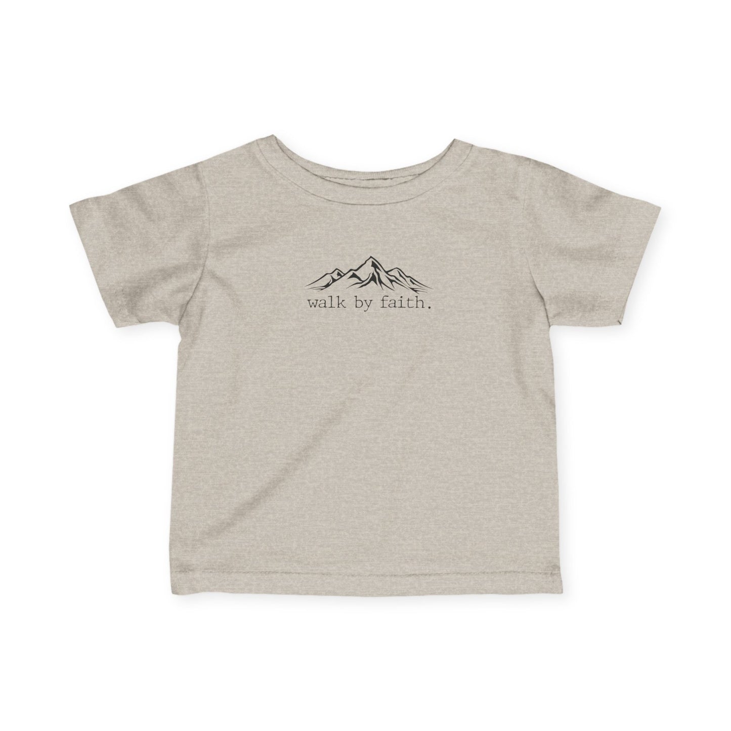 Walk by Faith Baby Tee