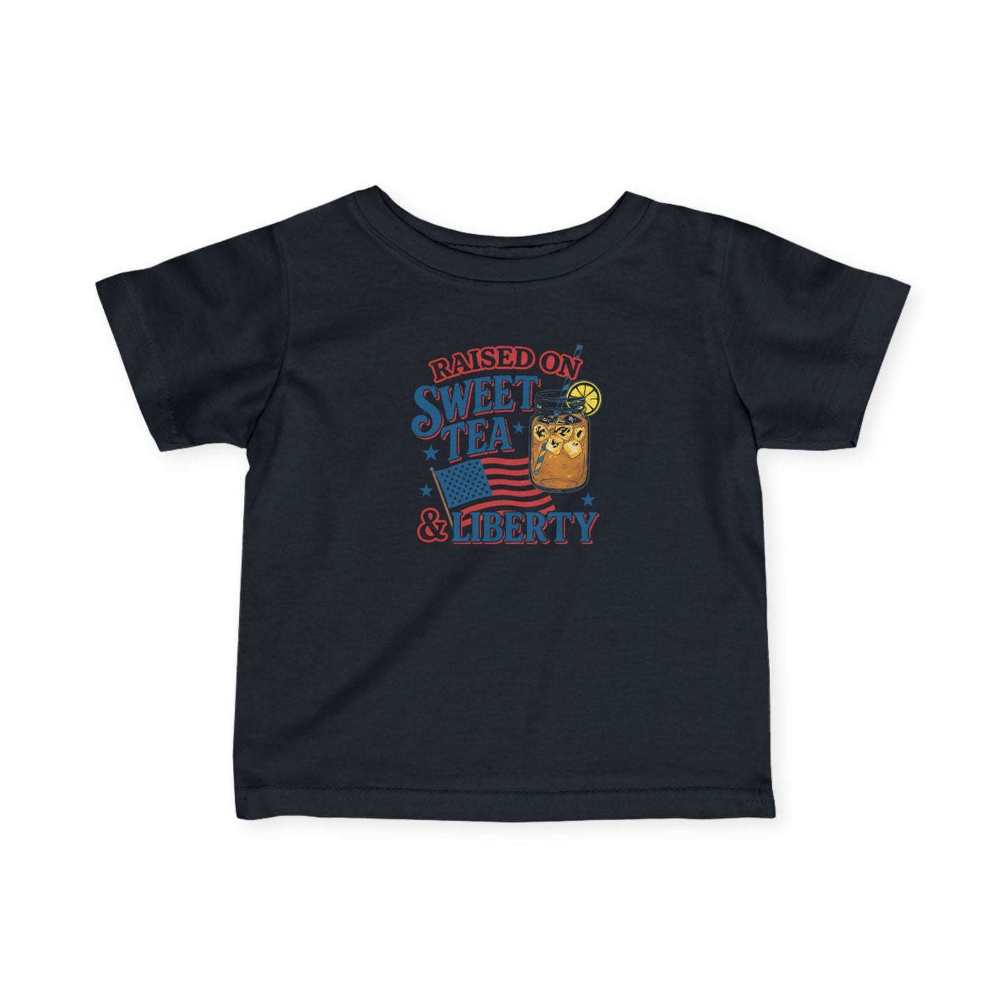 Sweet Tea & Liberty Baby Tee