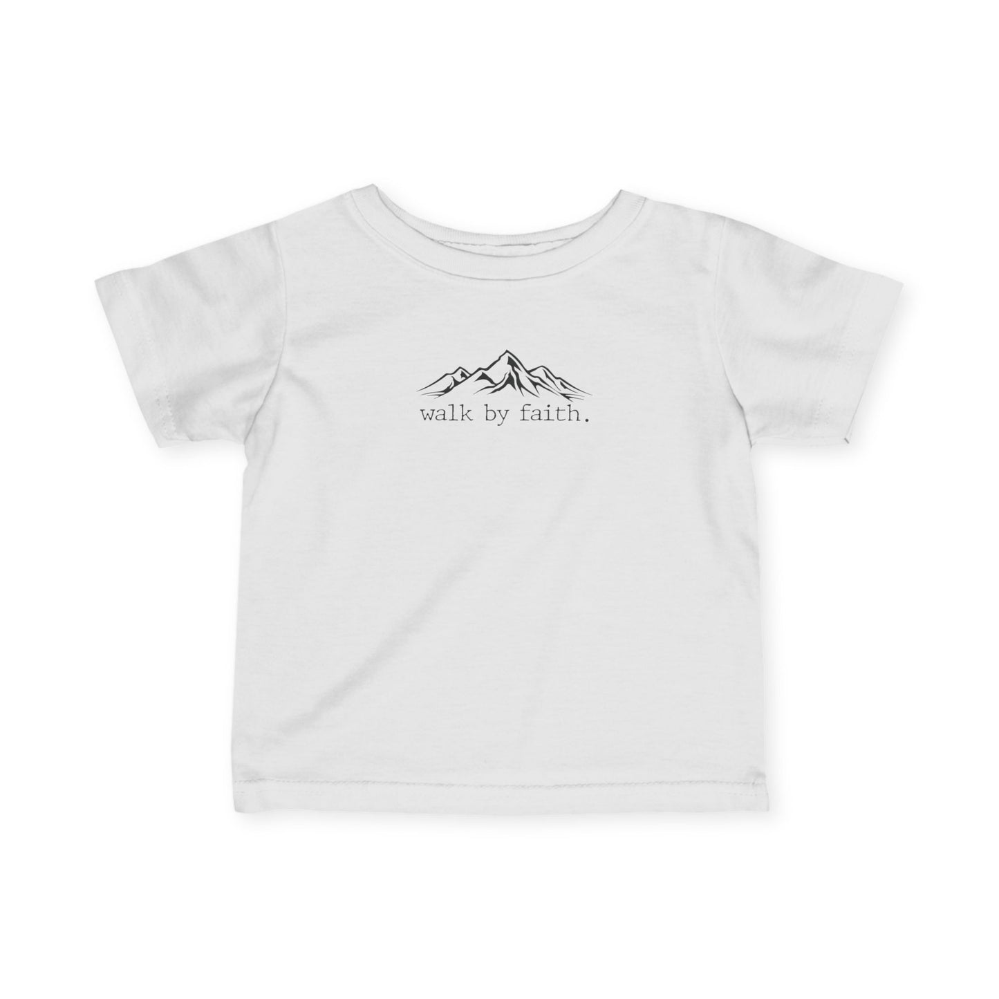 Walk by Faith Baby Tee