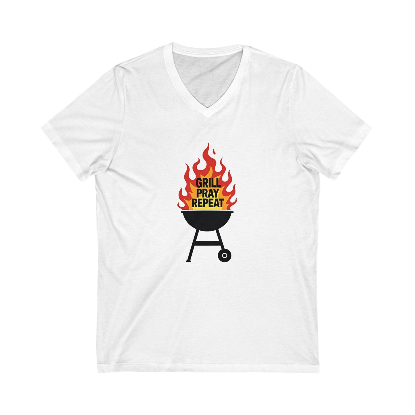 Grill Pray Repeat V-Neck