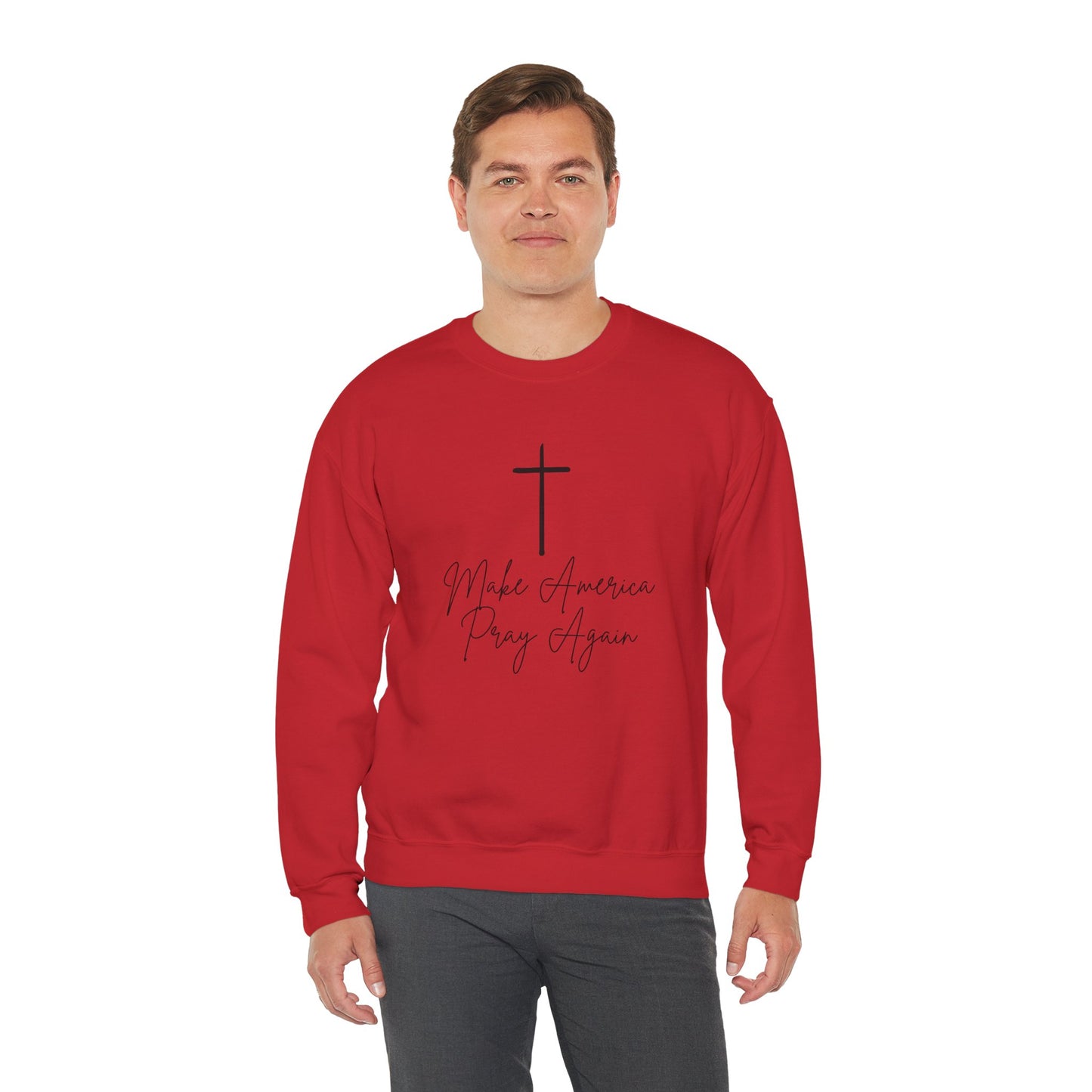Make America Pray Again Crewneck Sweatshirt
