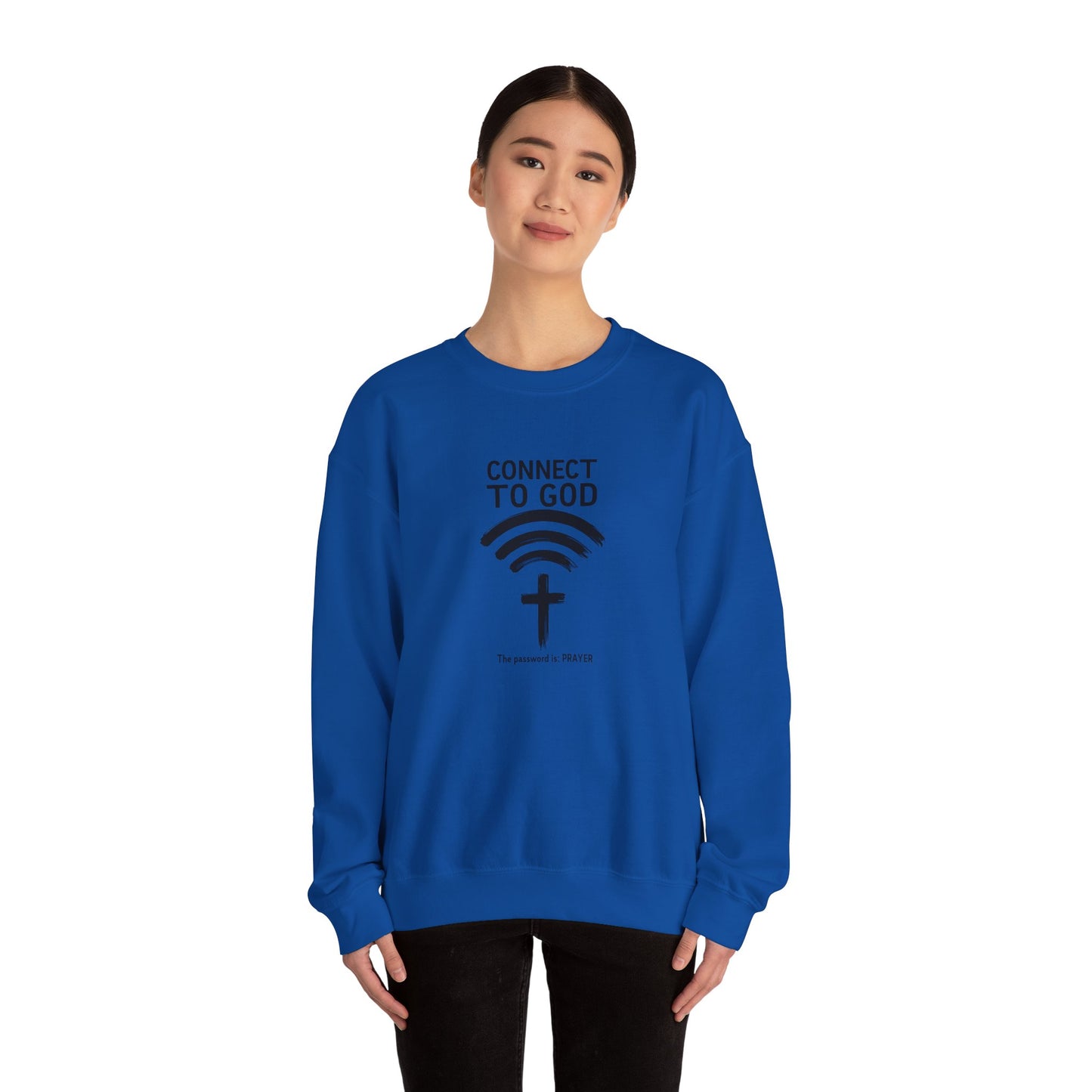 Connect to God Crewneck Sweatshirt