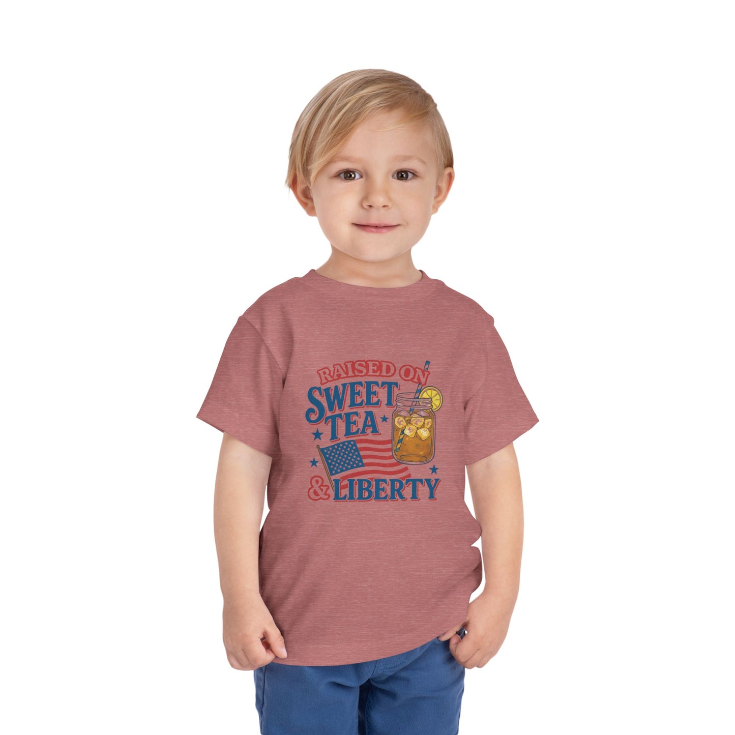 Sweet Tea & Liberty Toddler Tee