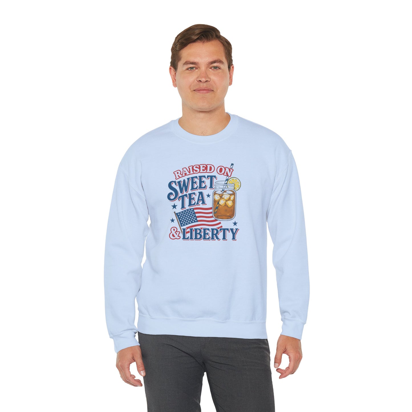 Sweet Tea & Liberty Crewneck Sweatshirt
