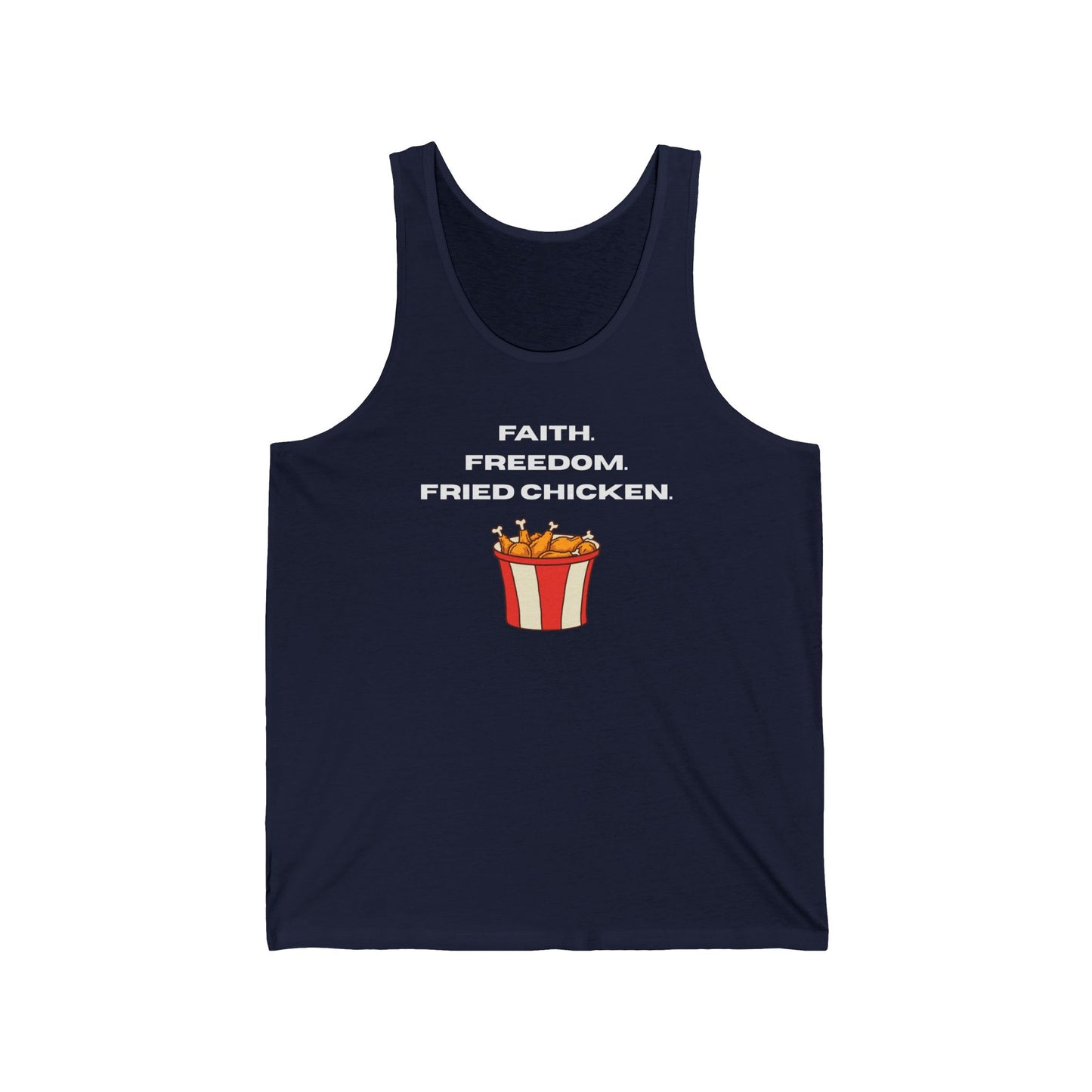 Faith, Freedom, Fried Chicken Tank Top