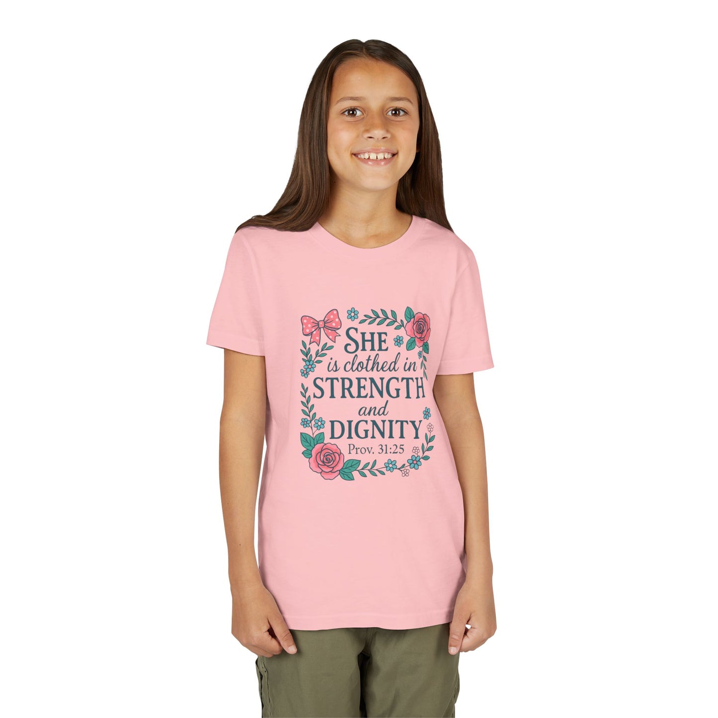 Proverbs 31:25 Youth Tee