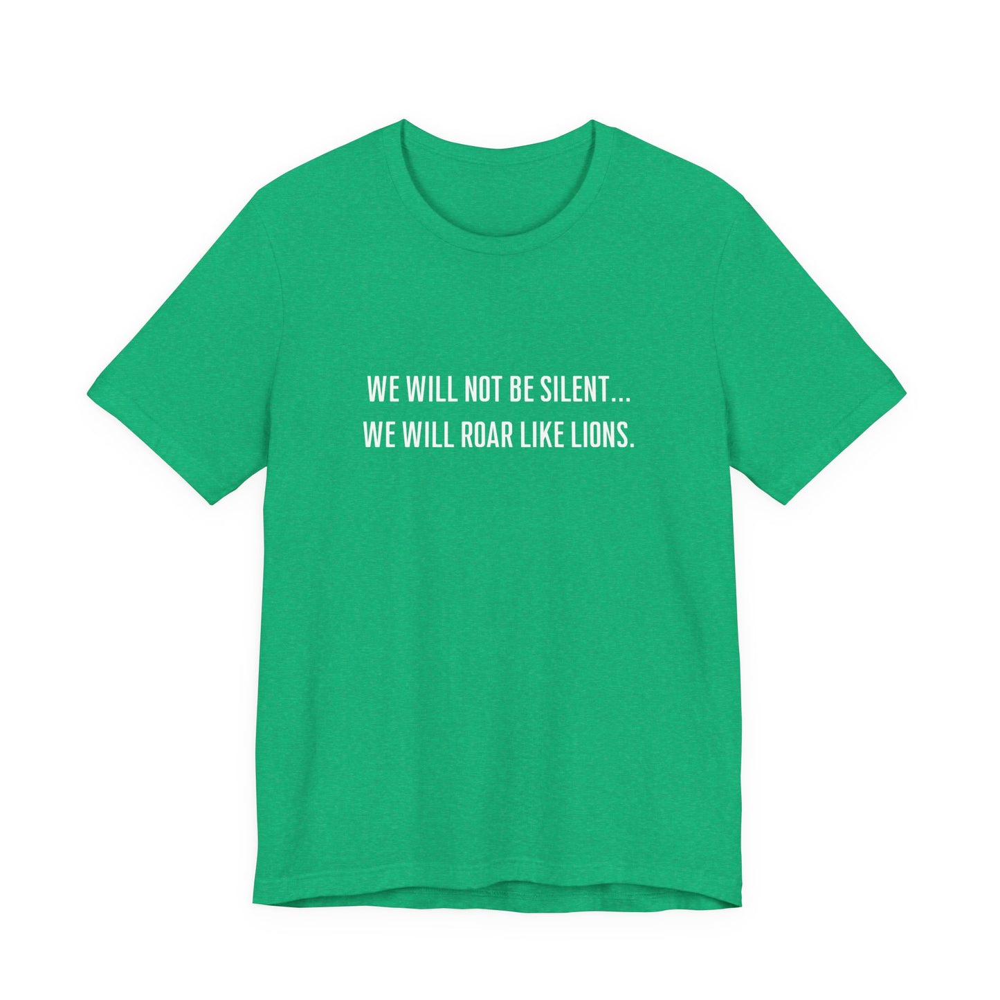 We Will Not Be Silent Tee