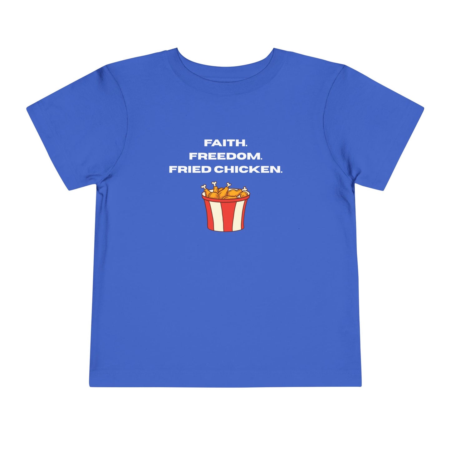 Faith, Freedom, Fried Chicken Toddler Tee