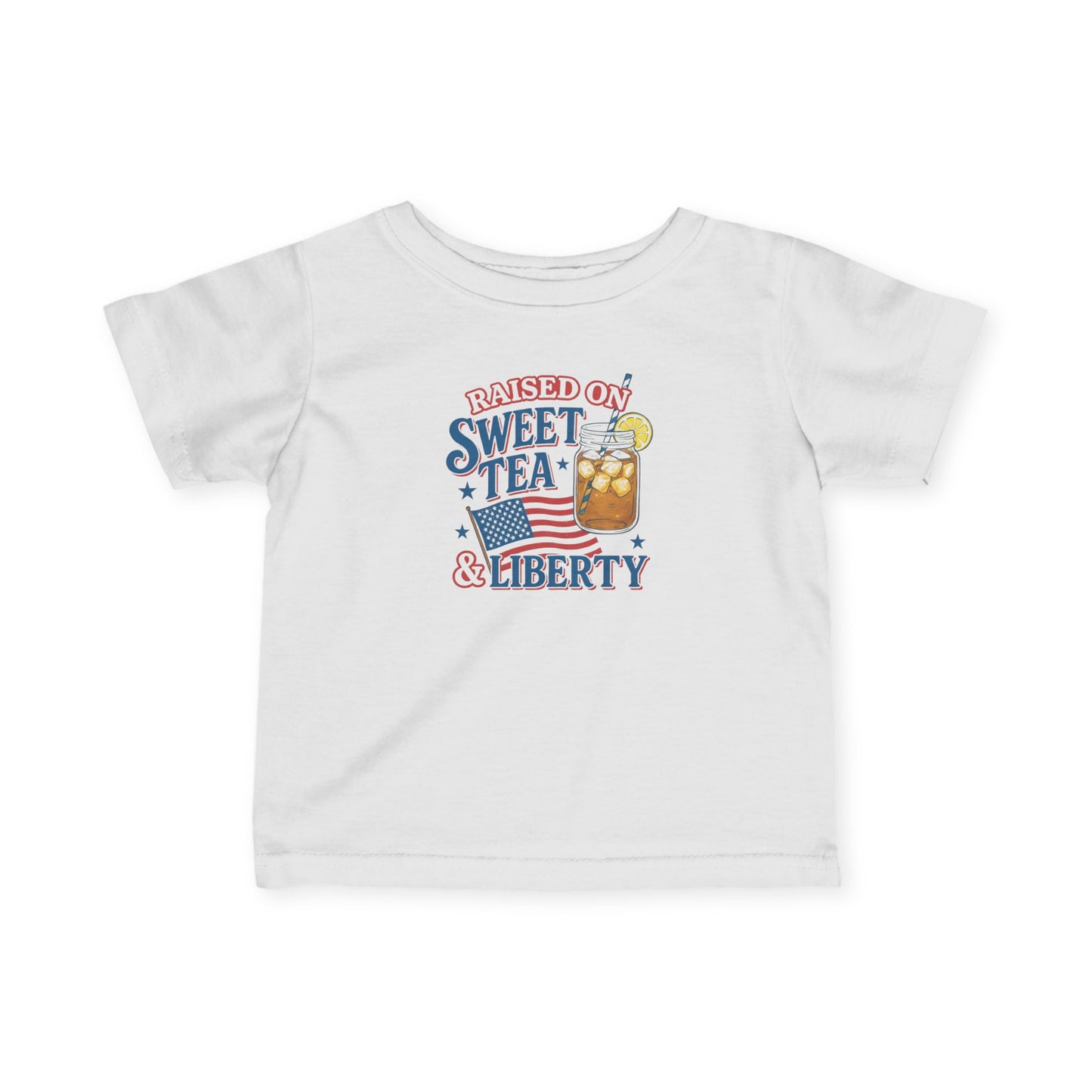 Sweet Tea & Liberty Baby Tee