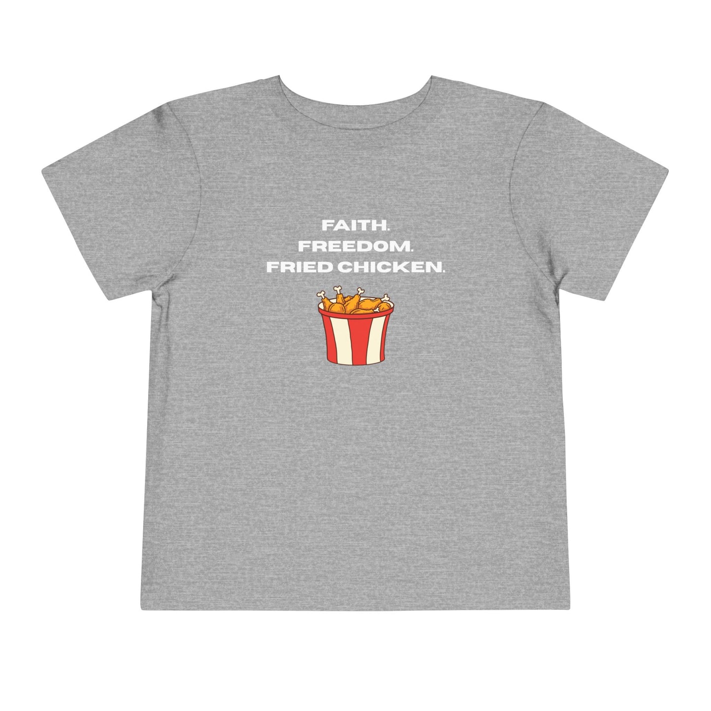 Faith, Freedom, Fried Chicken Toddler Tee