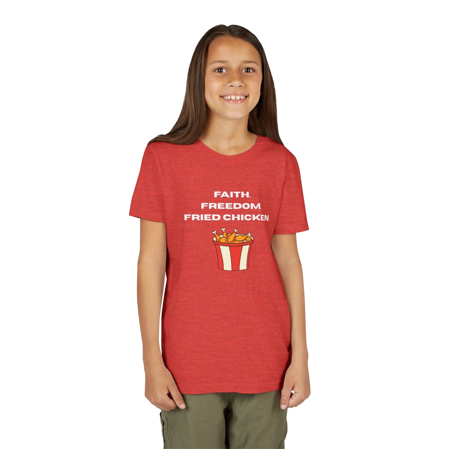 Faith, Freedom, Fried Chicken Youth Tee