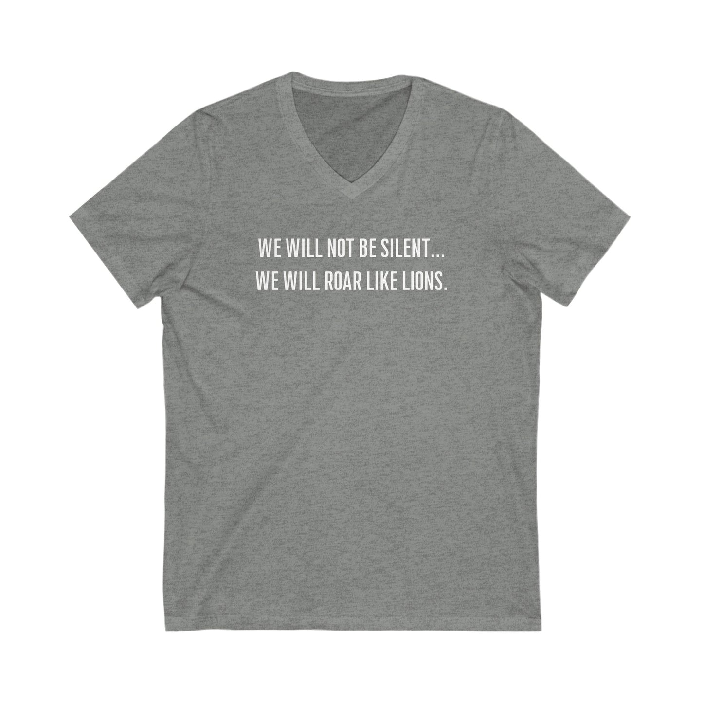 We Will Not Be Silent V-Neck