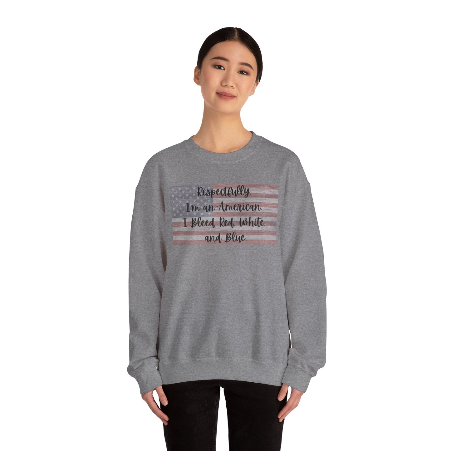 Respectfully Crewneck Sweatshirt