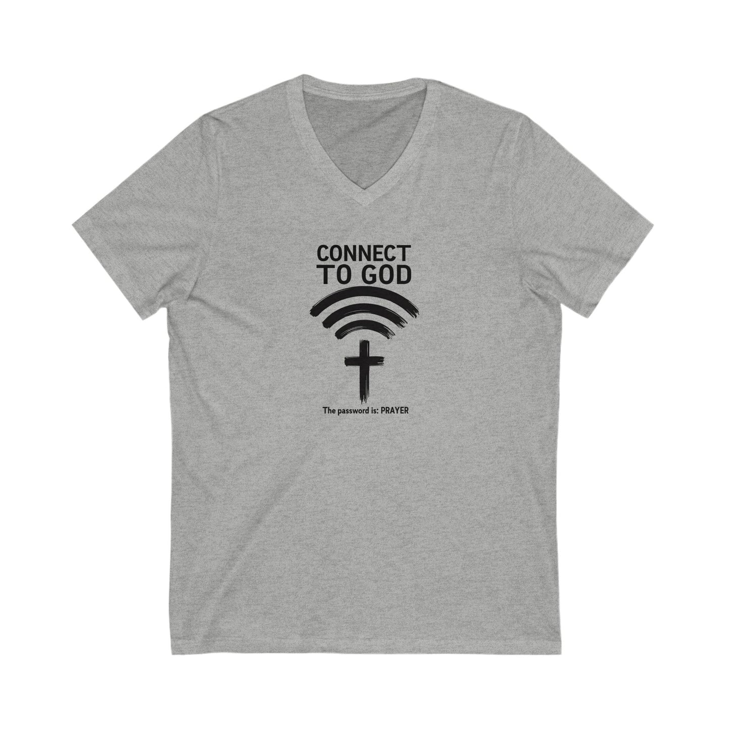 Connect to God V-Neck