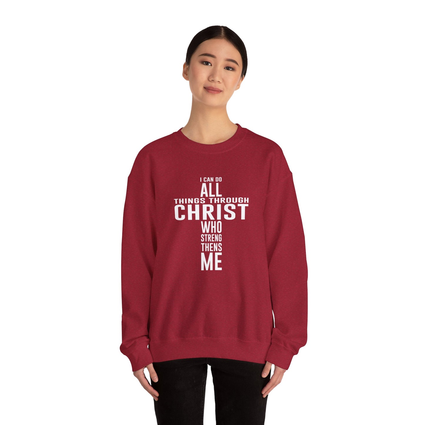 I Can Do All Things Crewneck Sweatshirt