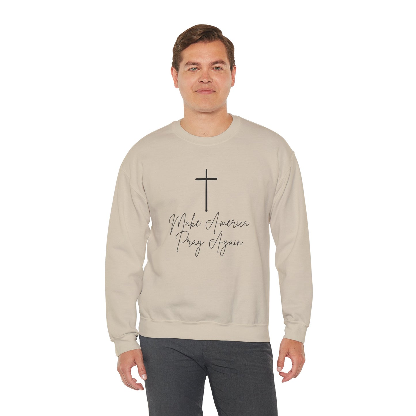 Make America Pray Again Crewneck Sweatshirt