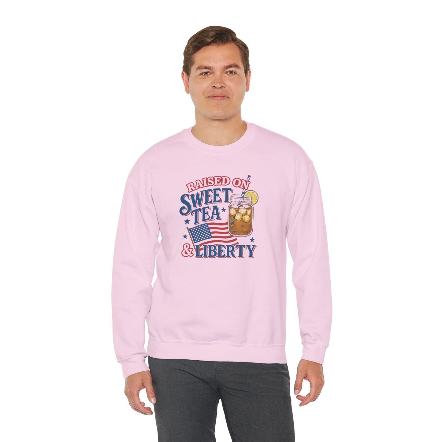 Sweet Tea & Liberty Crewneck Sweatshirt
