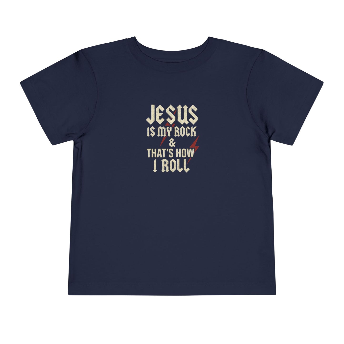 Jesus Is My Rock Toddler Tee
