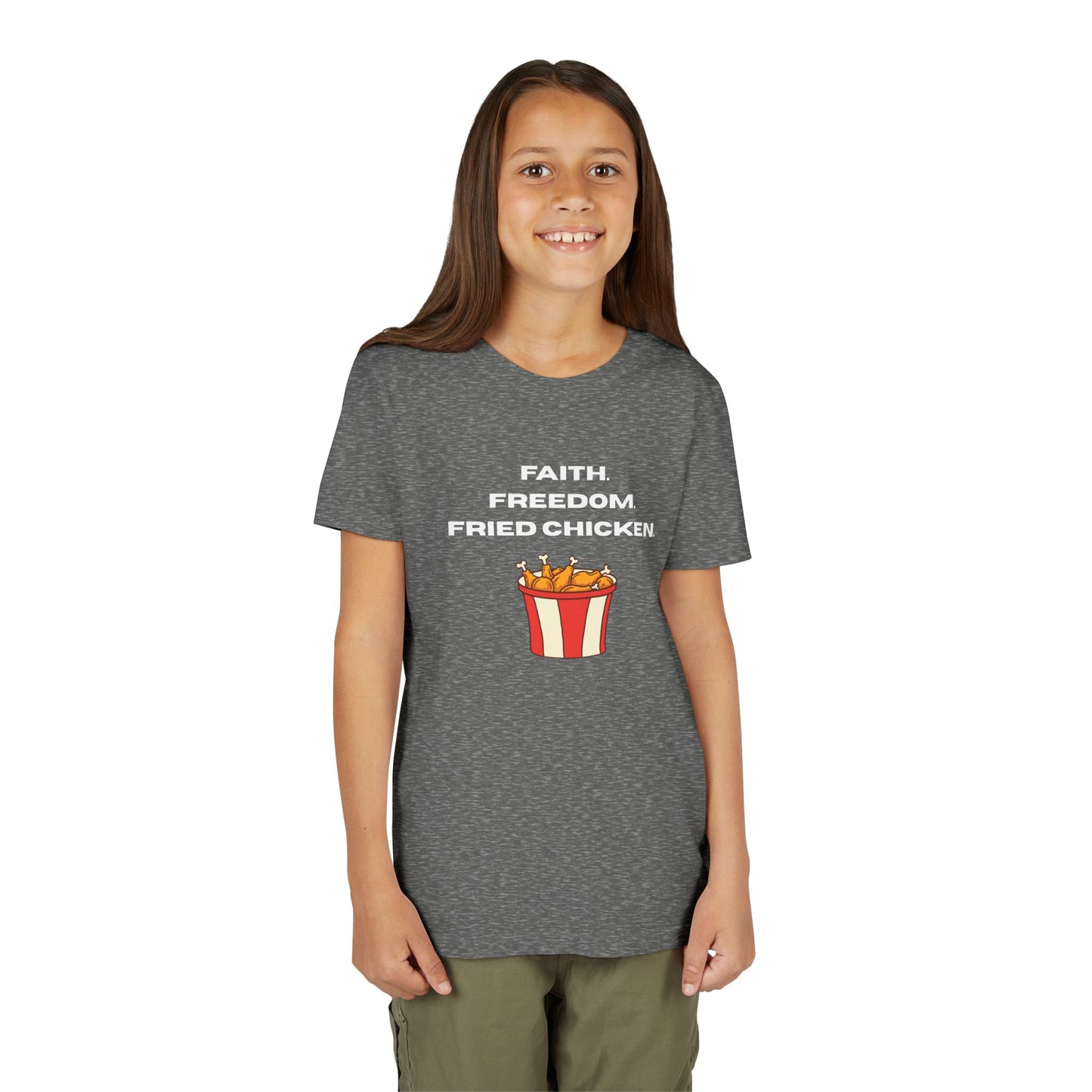 Faith, Freedom, Fried Chicken Youth Tee