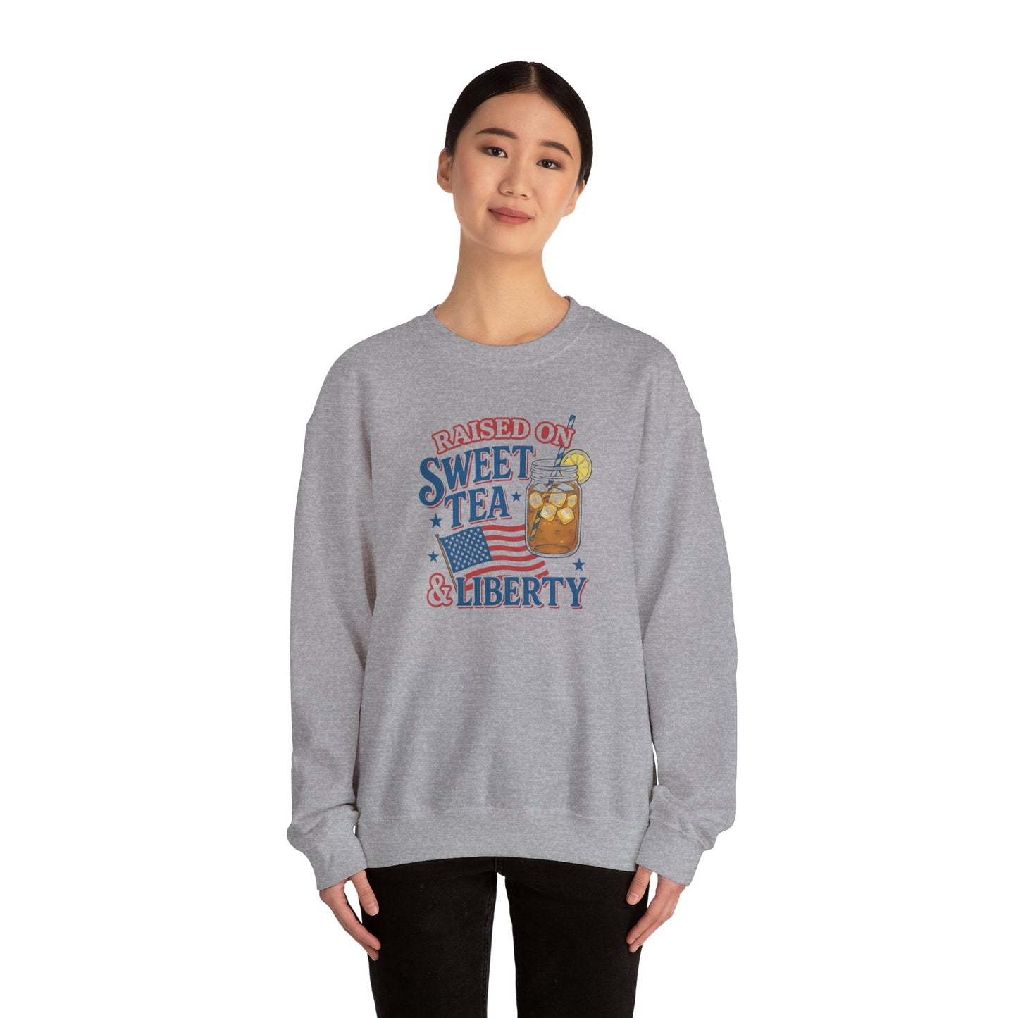 Sweet Tea & Liberty Crewneck Sweatshirt