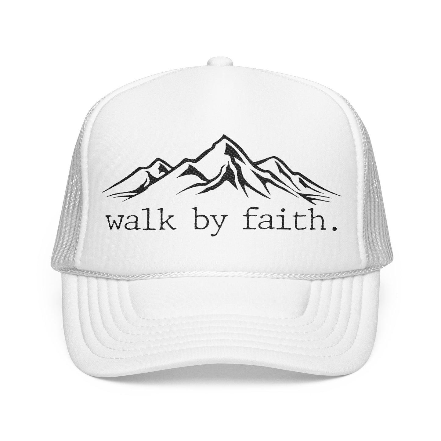 Walk by Faith Trucker Hat