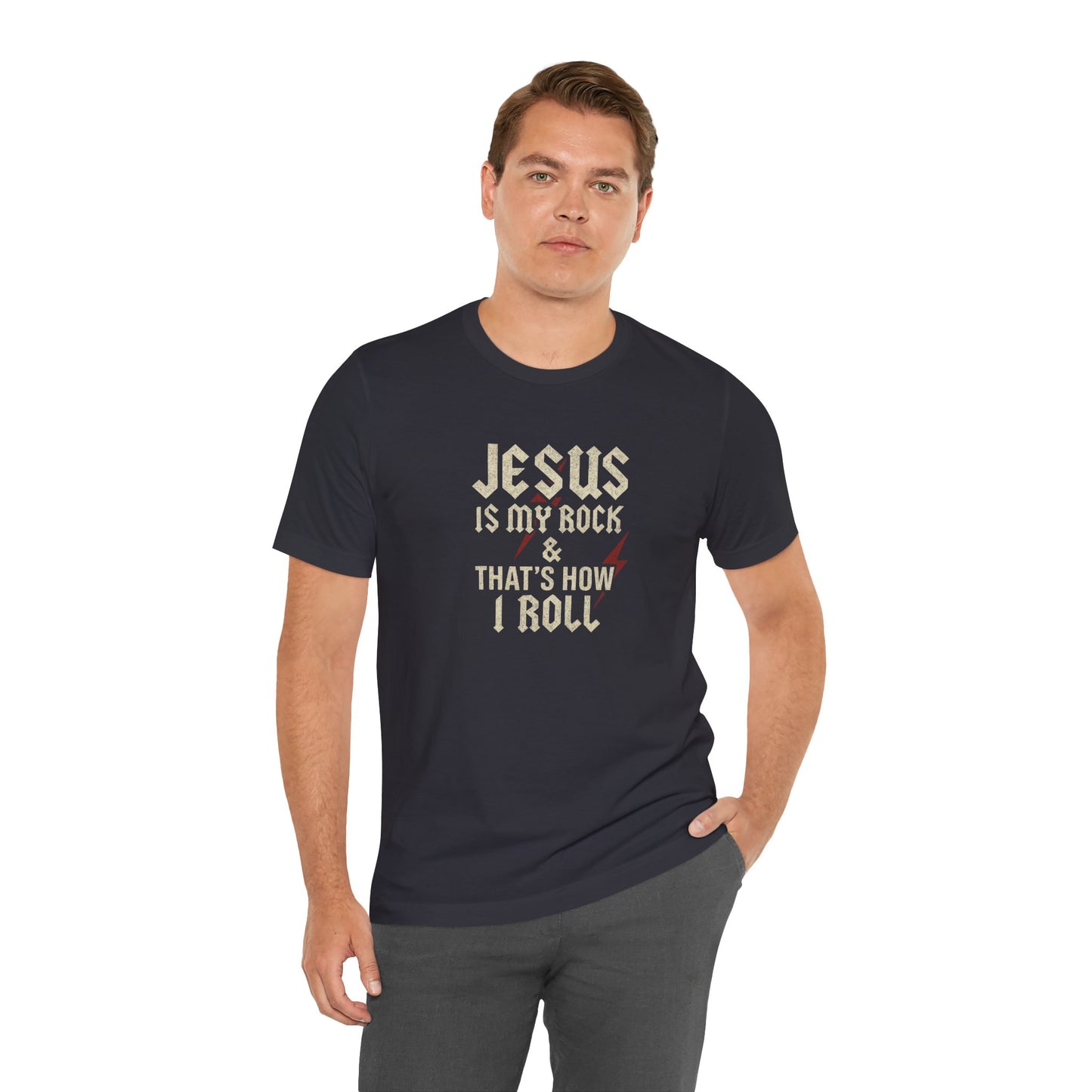 Jesus is My Rock Tee
