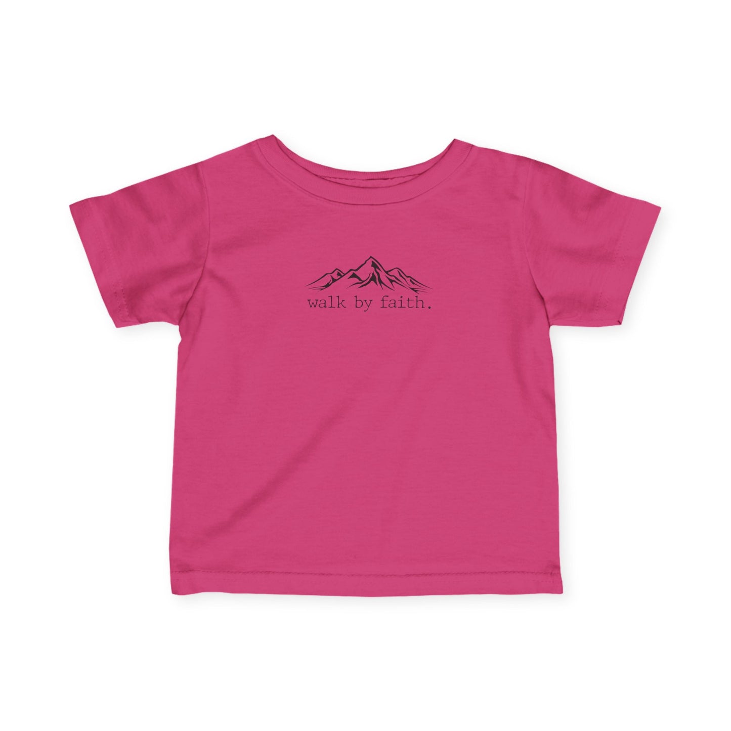 Walk by Faith Baby Tee