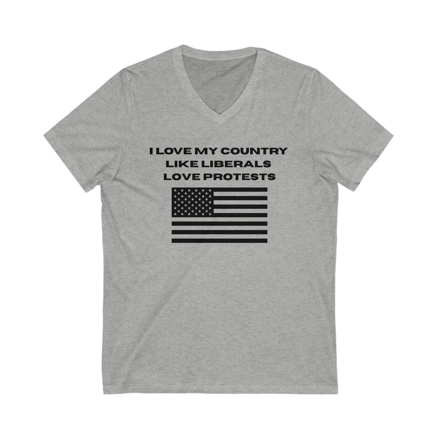 I Love My Country V-Neck