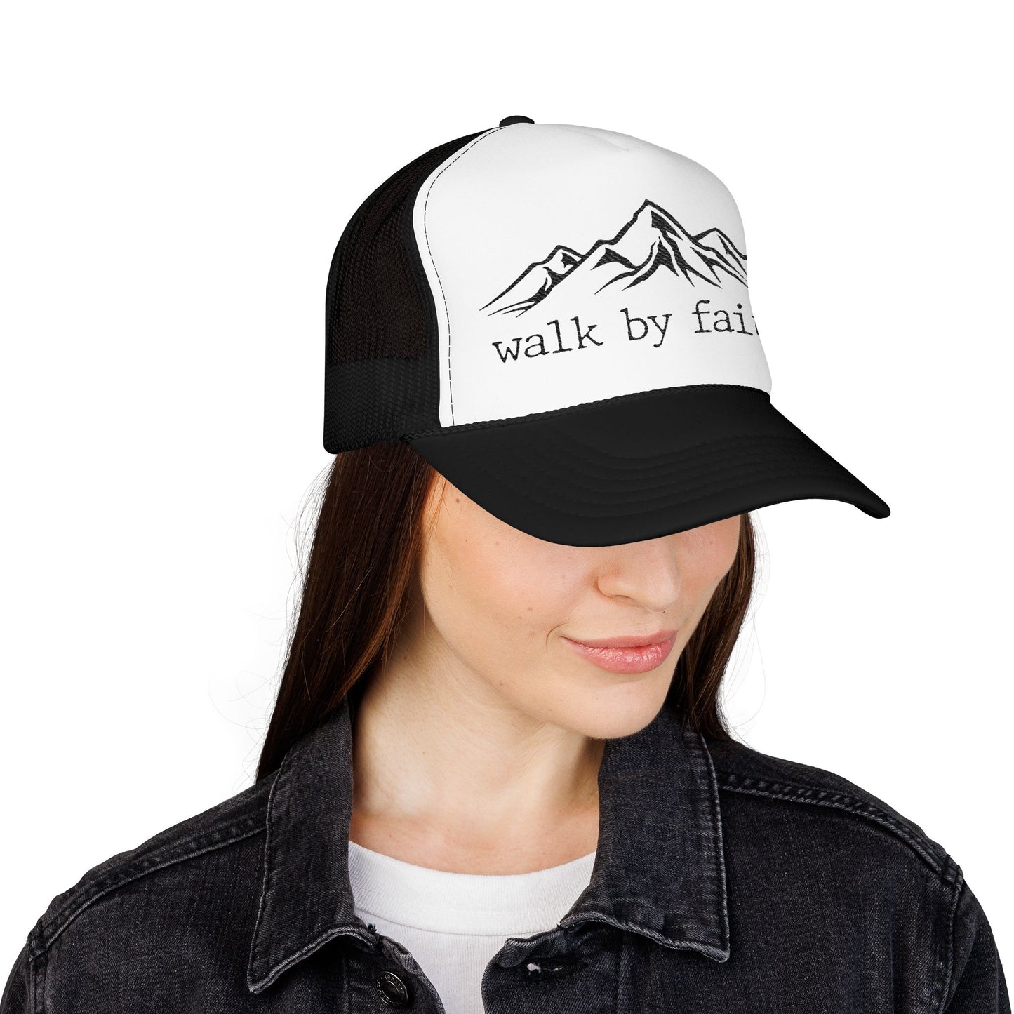 Walk by Faith Trucker Hat