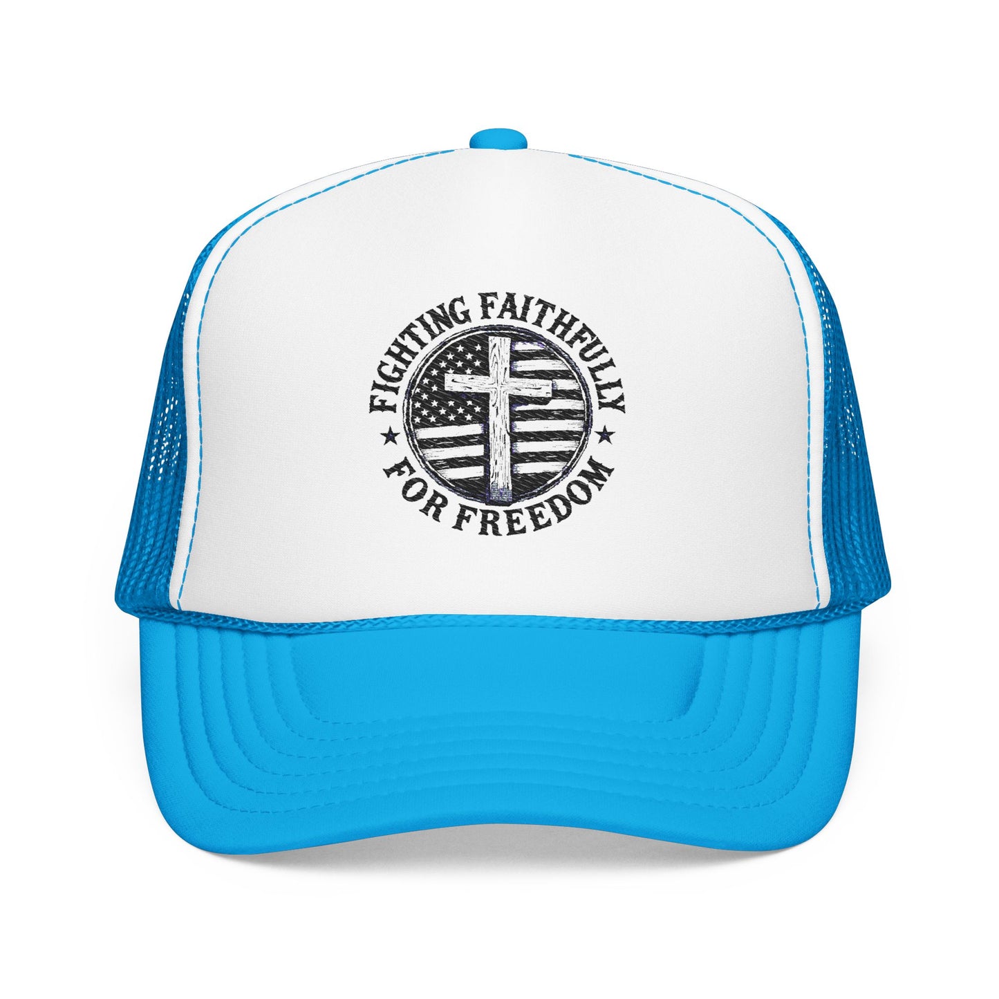 Fighting Faithfully Trucker Hat