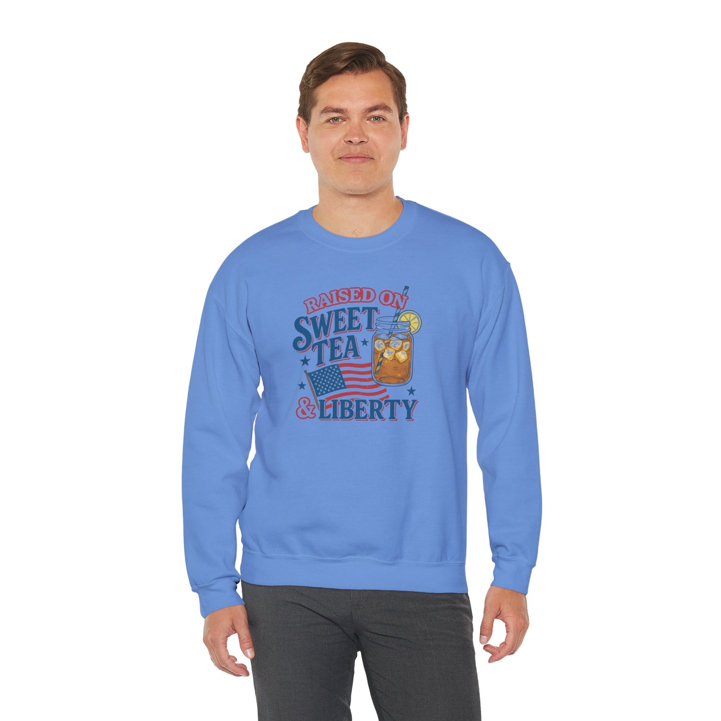 Sweet Tea & Liberty Crewneck Sweatshirt