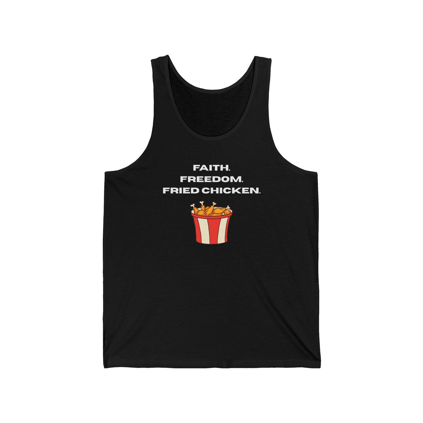 Faith, Freedom, Fried Chicken Tank Top
