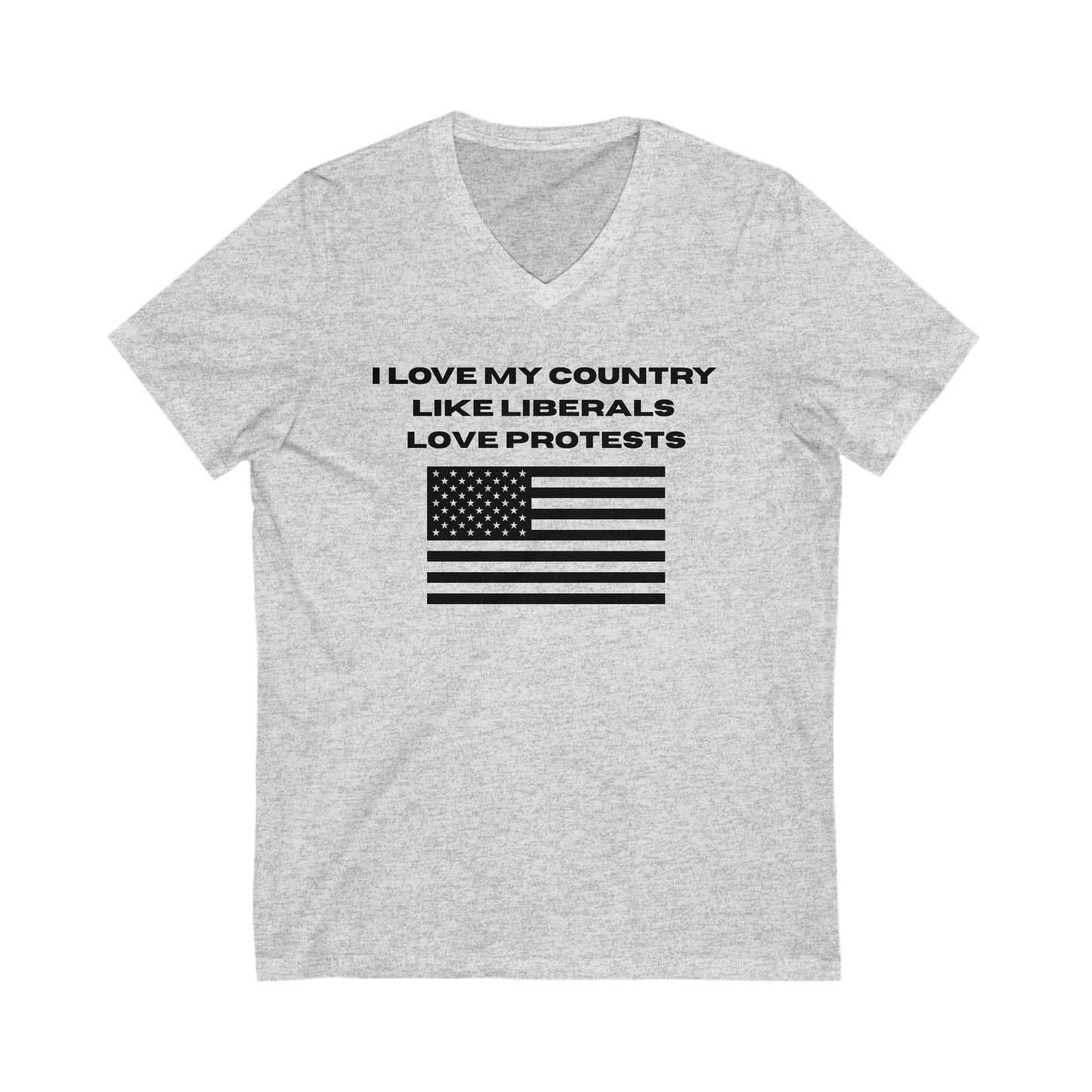 I Love My Country V-Neck
