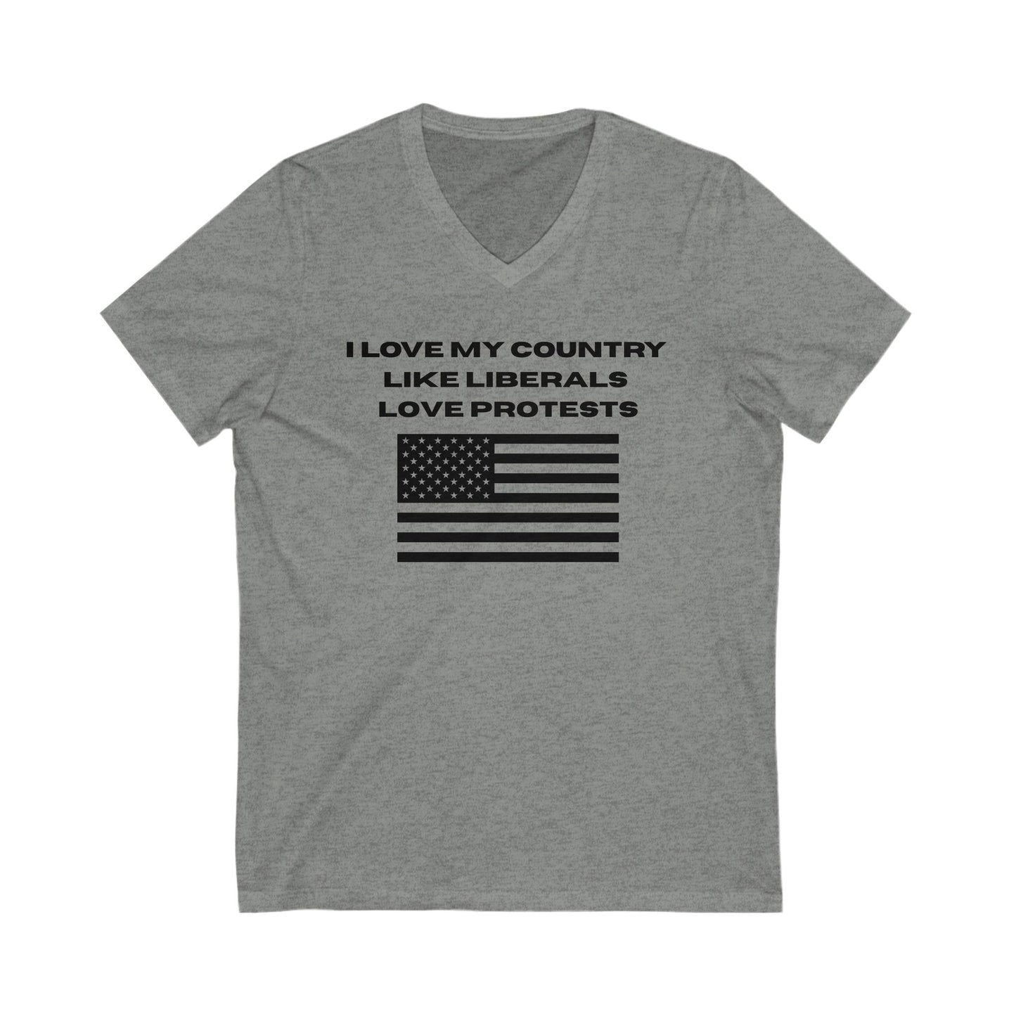 I Love My Country V-Neck