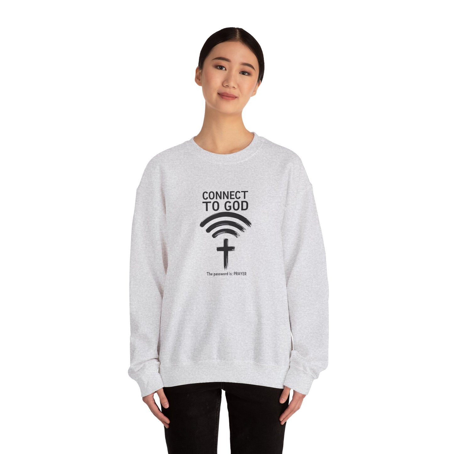 Connect to God Crewneck Sweatshirt