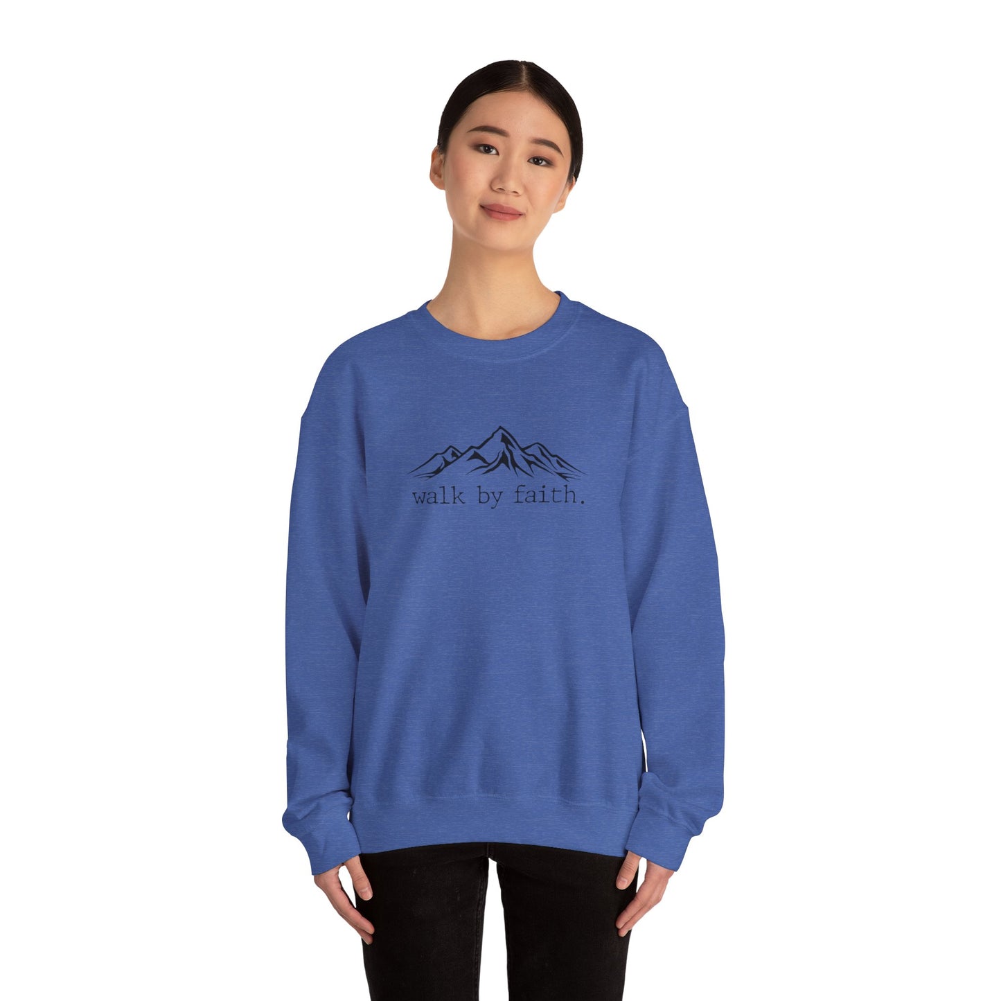 Walk by Faith Crewneck Sweatshirt