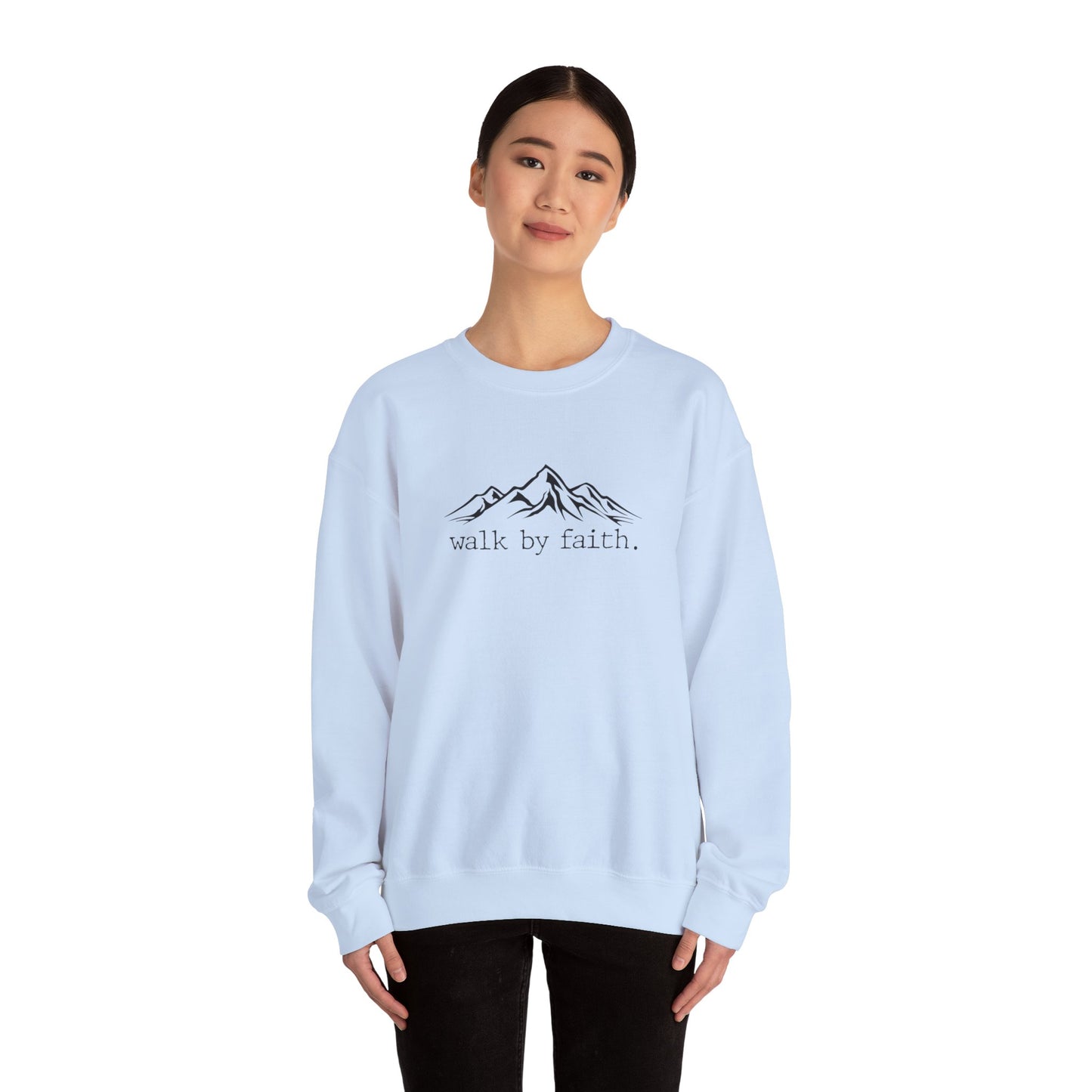 Walk by Faith Crewneck Sweatshirt