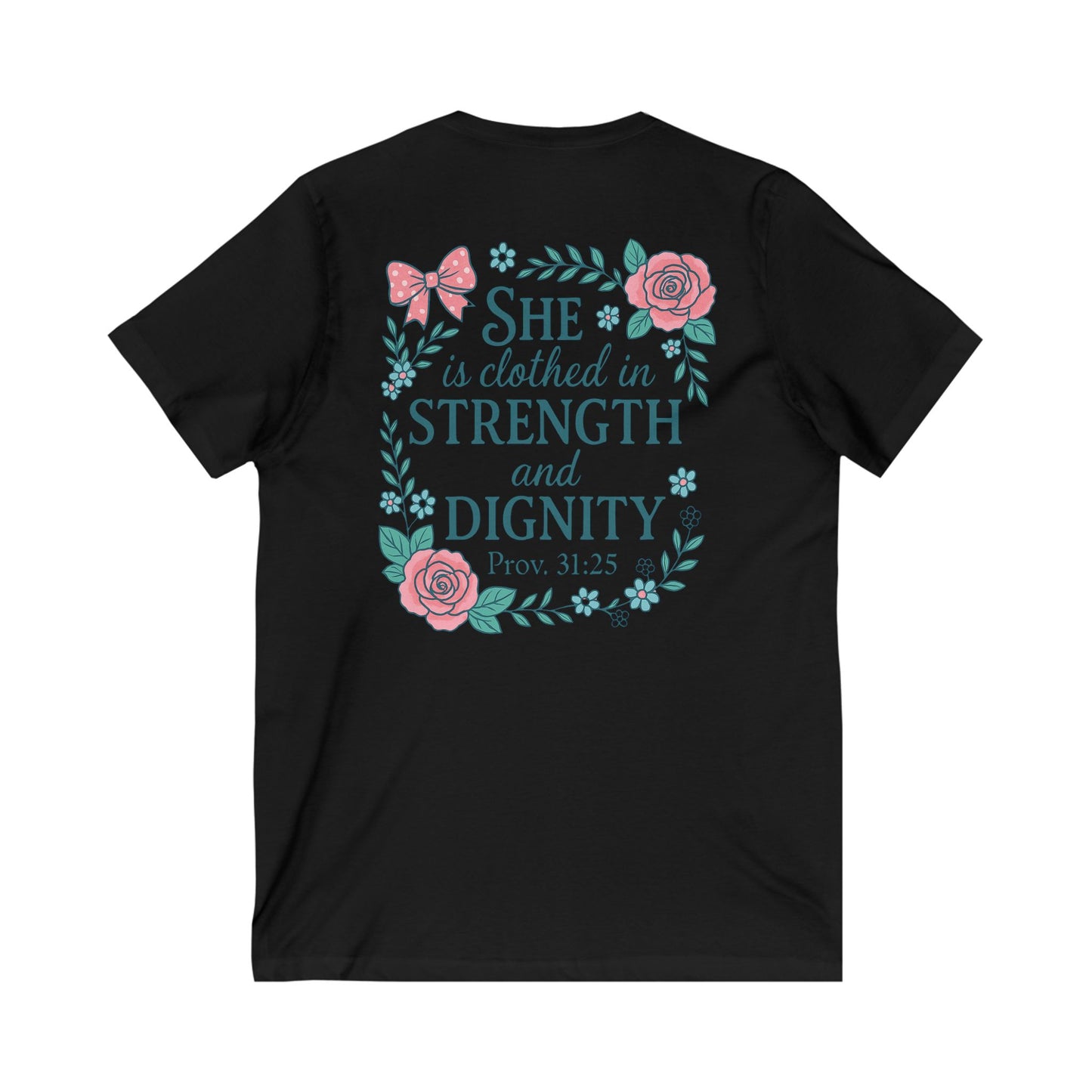 Proverbs 31:25 V-Neck