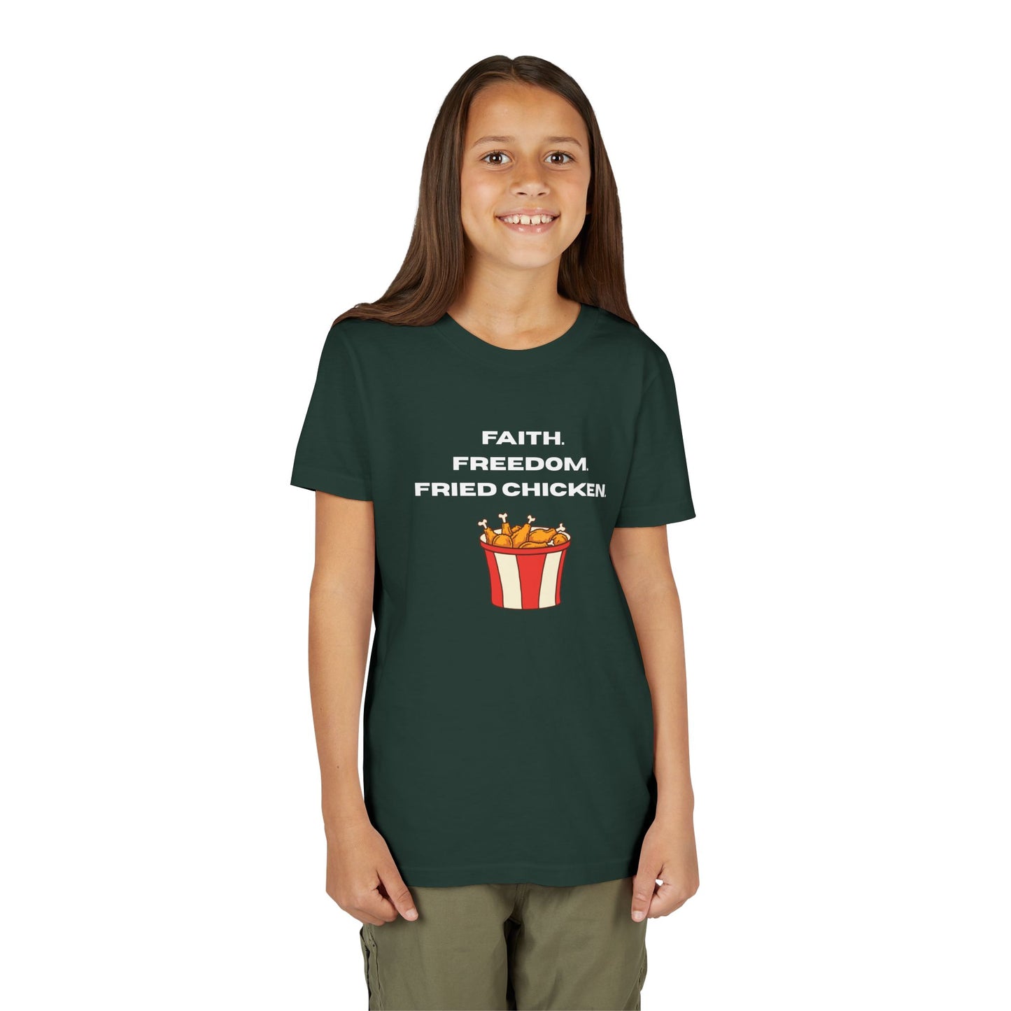 Faith, Freedom, Fried Chicken Youth Tee