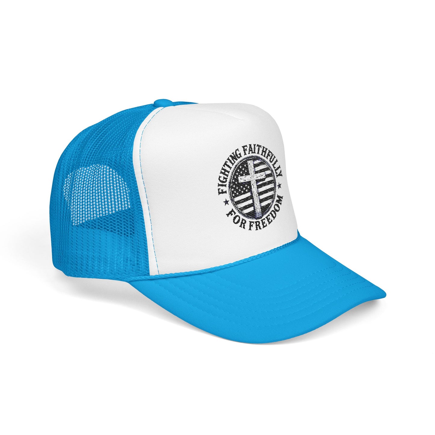 Fighting Faithfully Trucker Hat