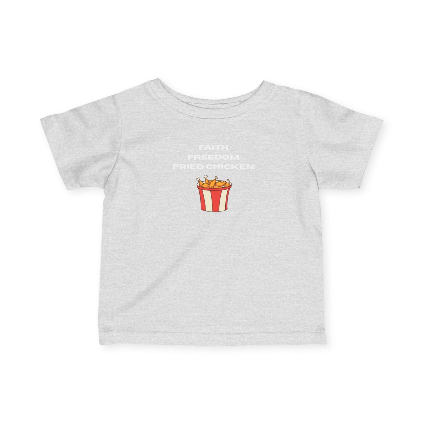 Faith, Freedom, Fried Chicken Baby Tee