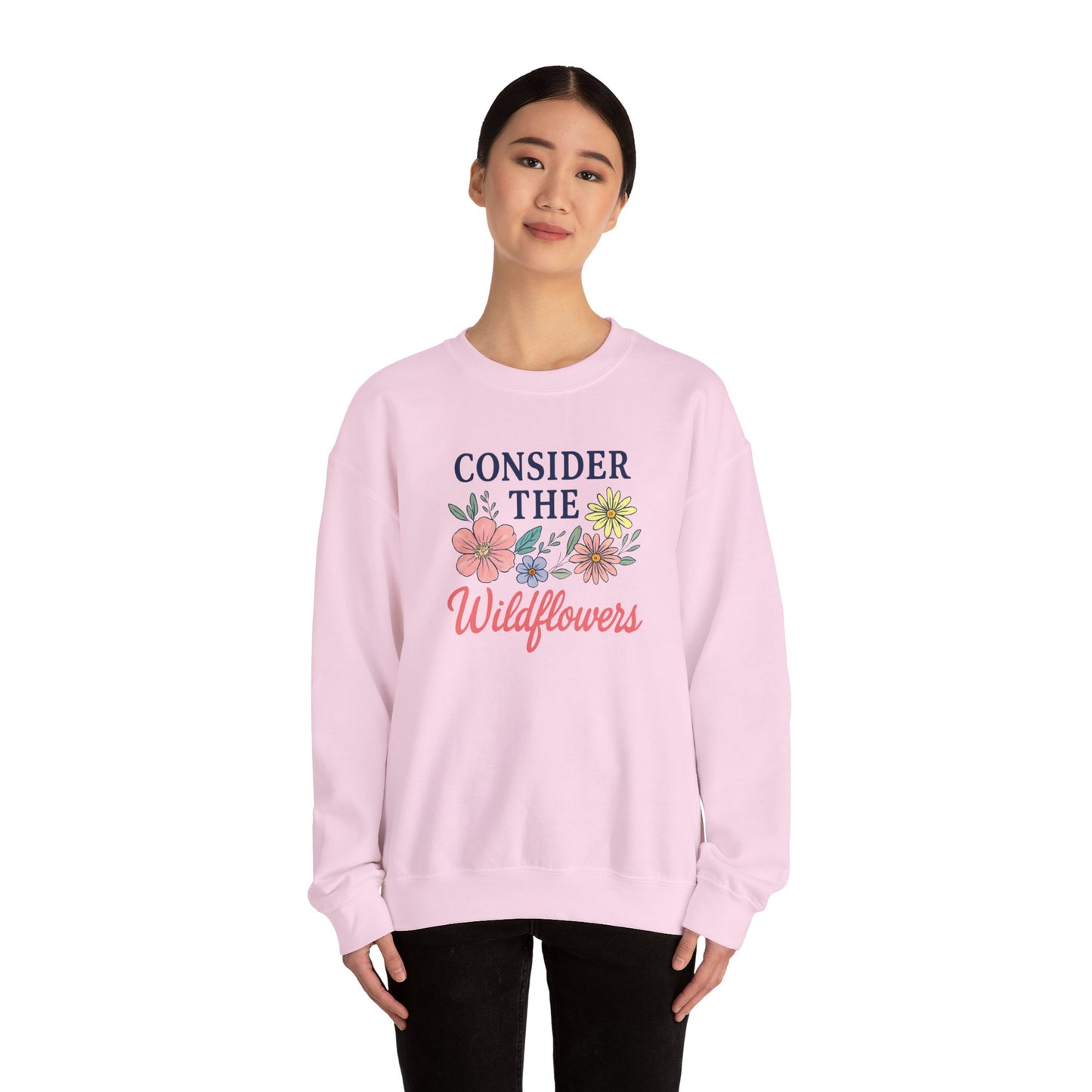 Consider the Wildflowers Crewneck Sweatshirt