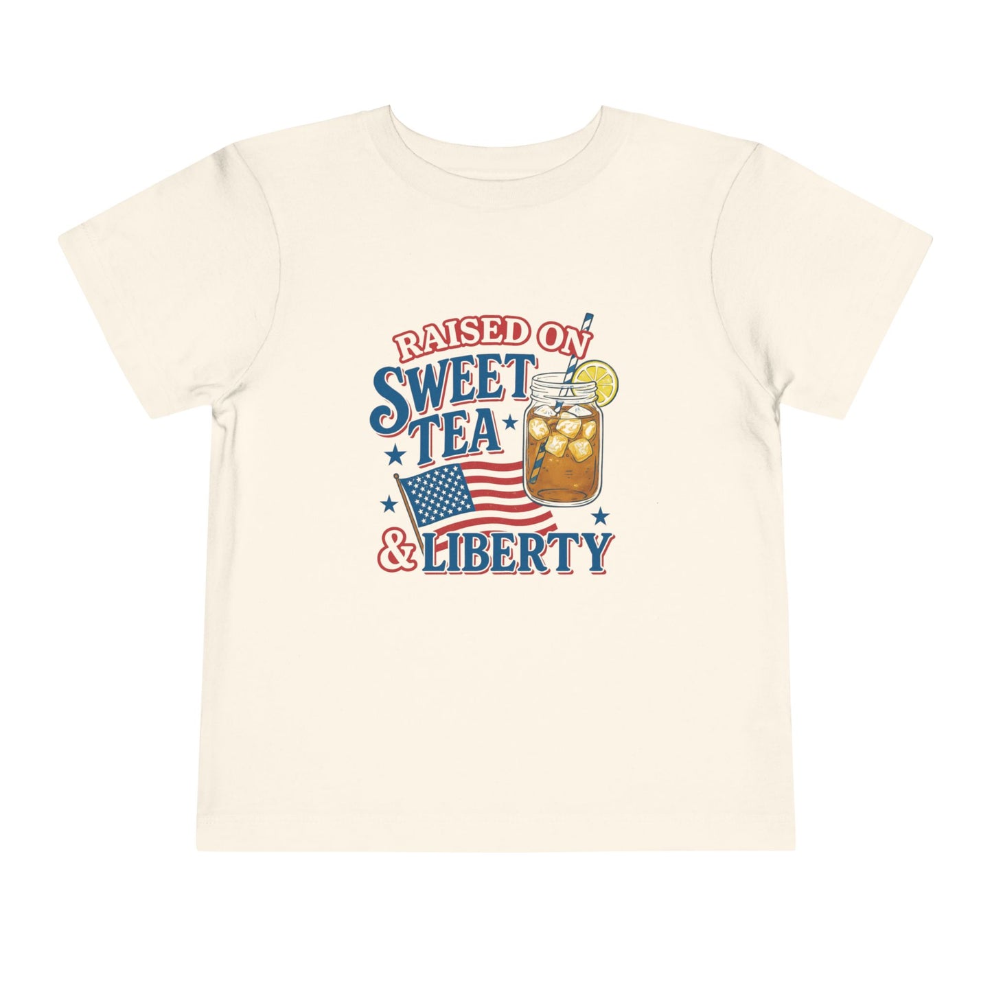Sweet Tea & Liberty Toddler Tee