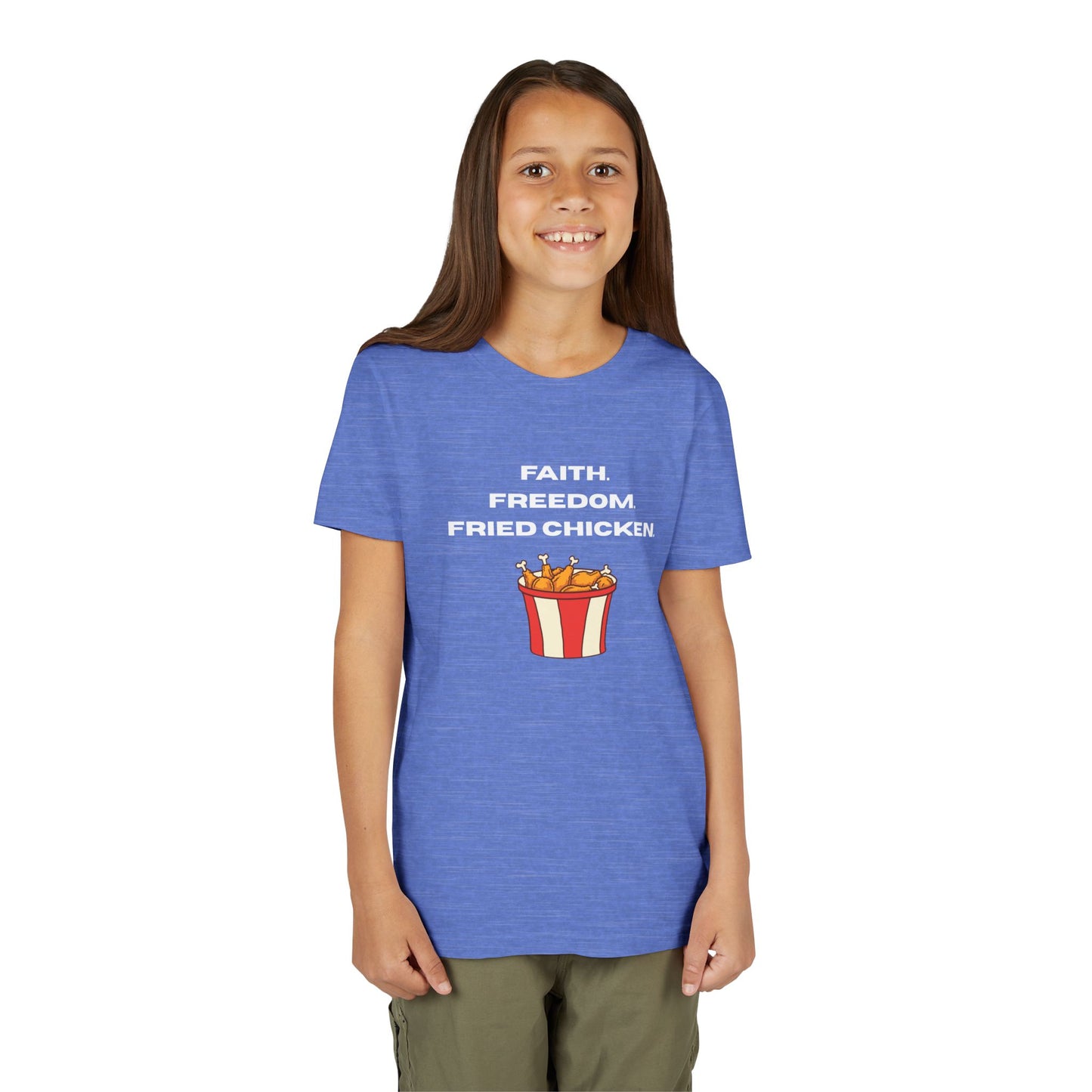 Faith, Freedom, Fried Chicken Youth Tee
